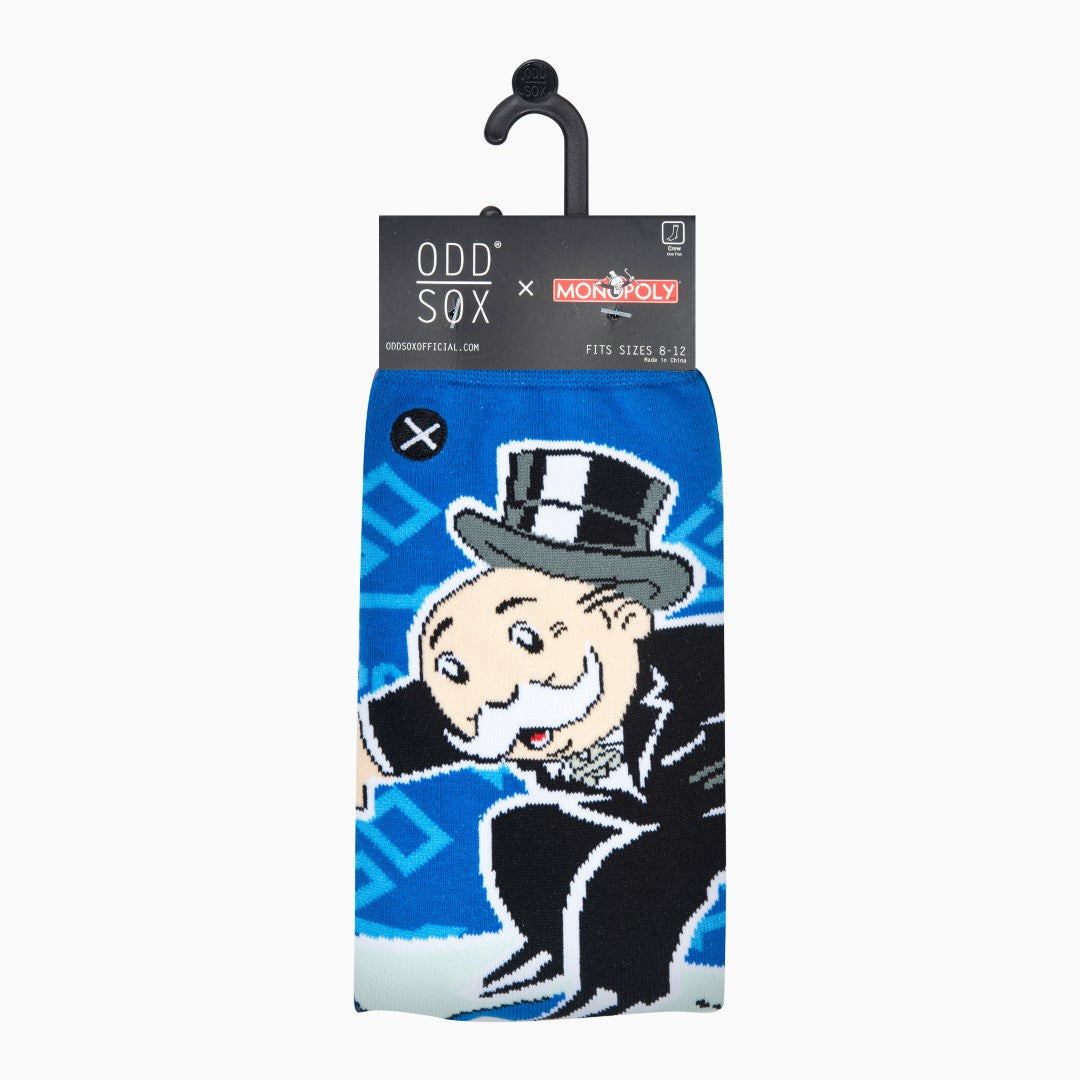 Monopoly Advance To Go Men's Crew Socks