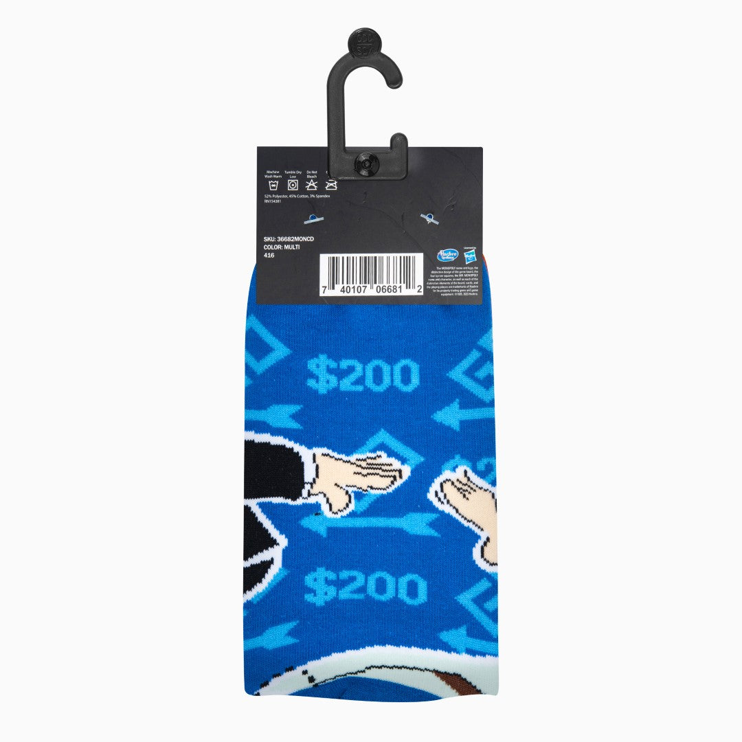 Monopoly Advance To Go Men's Crew Socks