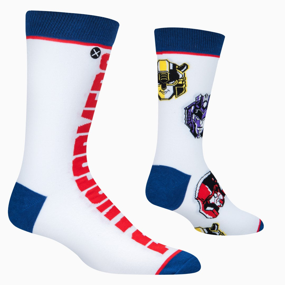 Transformers Split Men's Crew Socks