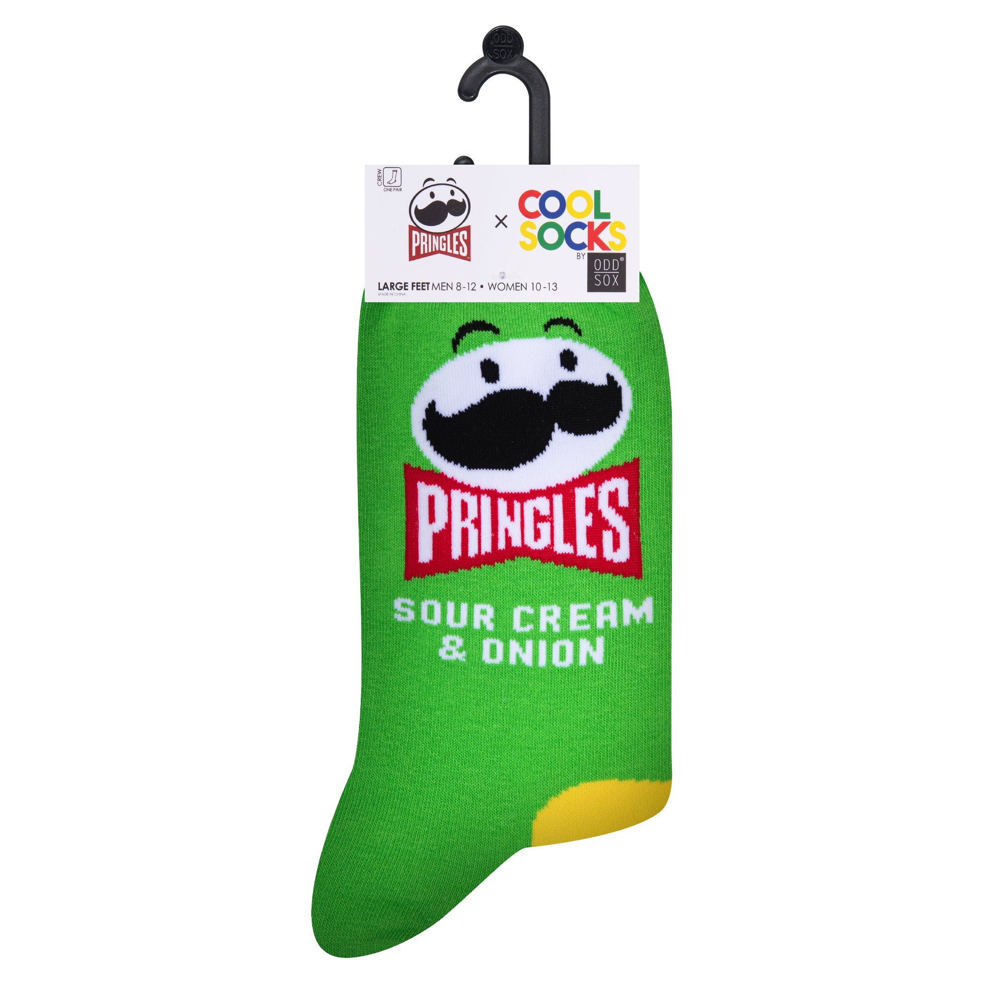 Pringles Sour Cream & Onion Men's Crew Socks