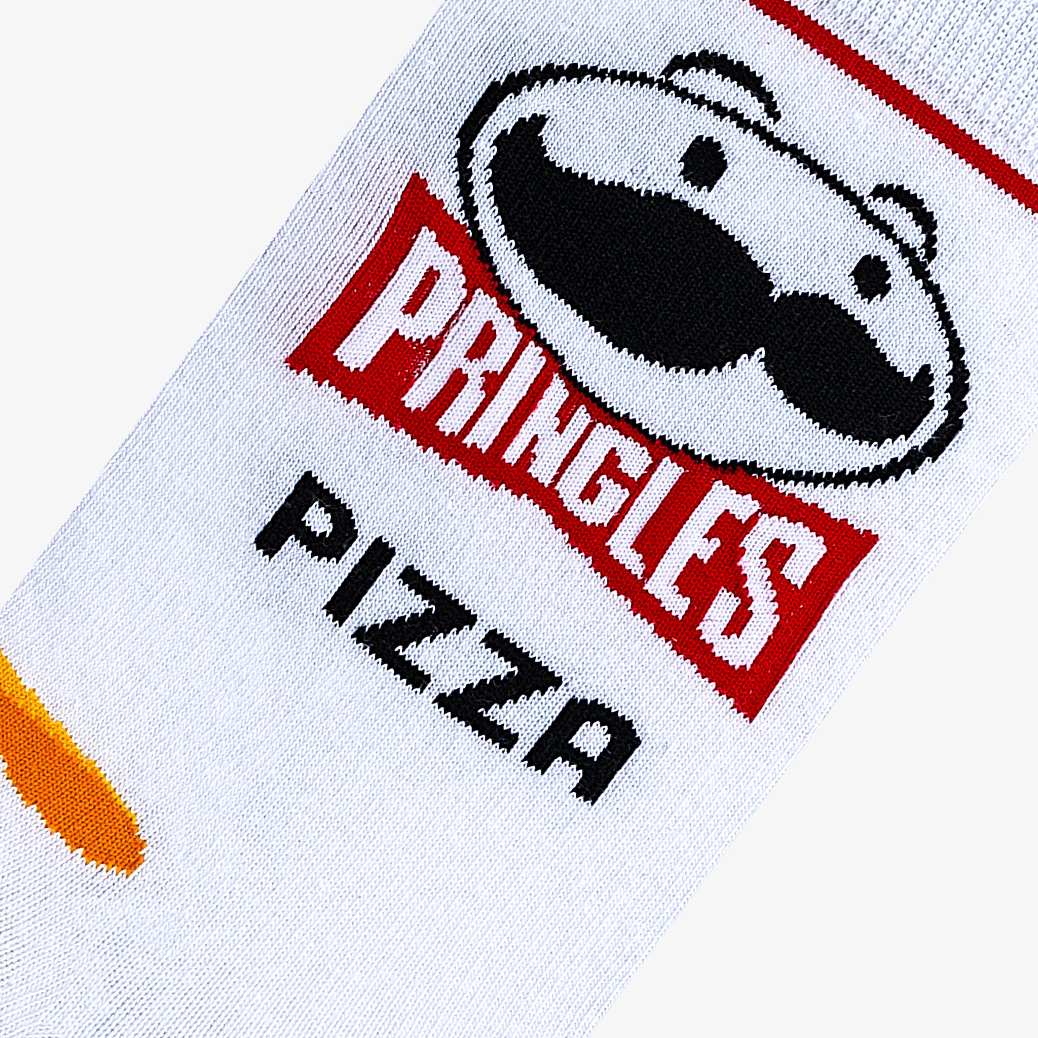 Pringles Pizza White Men's Crew Socks