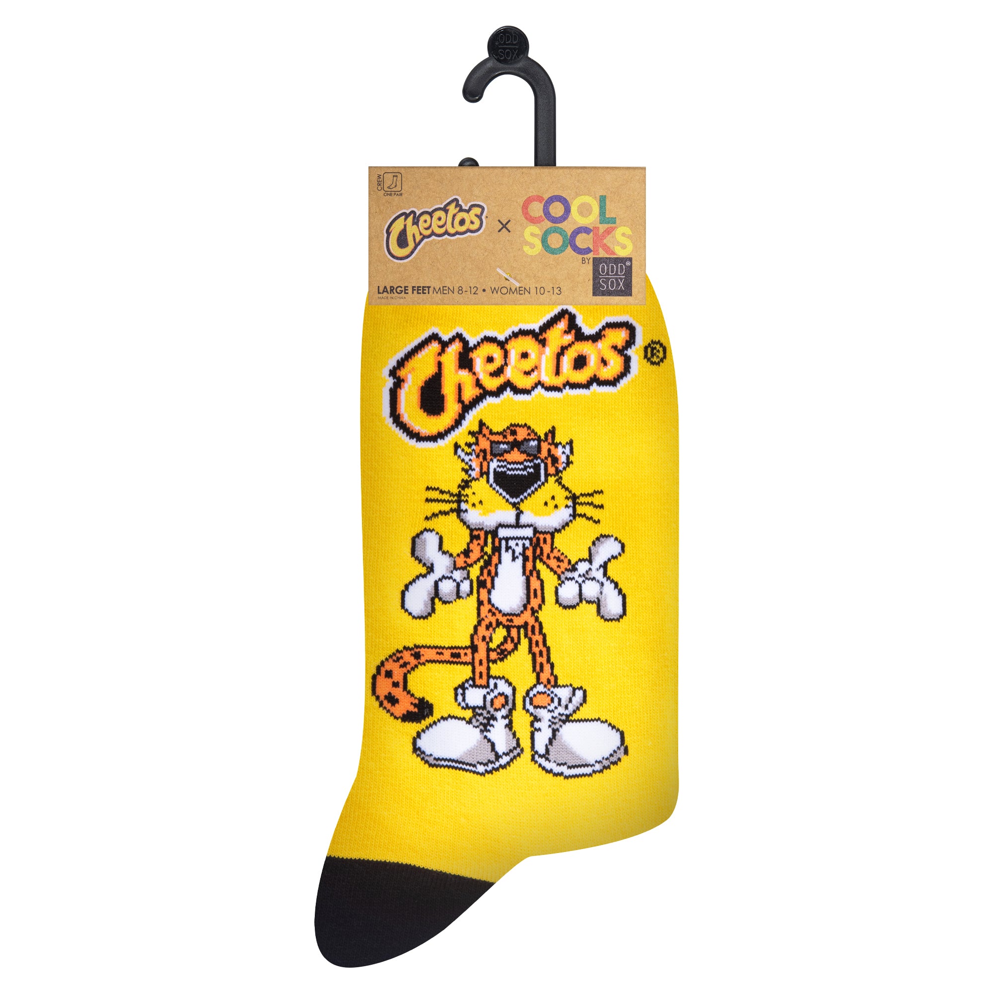 Chester Cheetah Men's Crew Socks