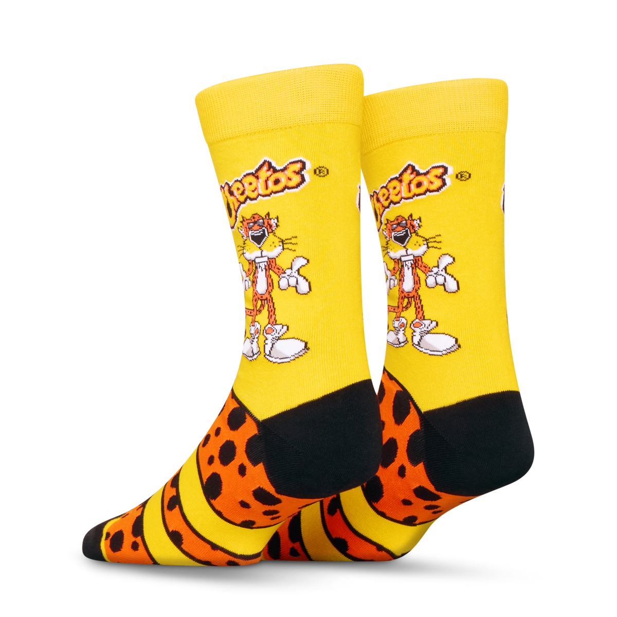 Chester Cheetah Men's Crew Socks