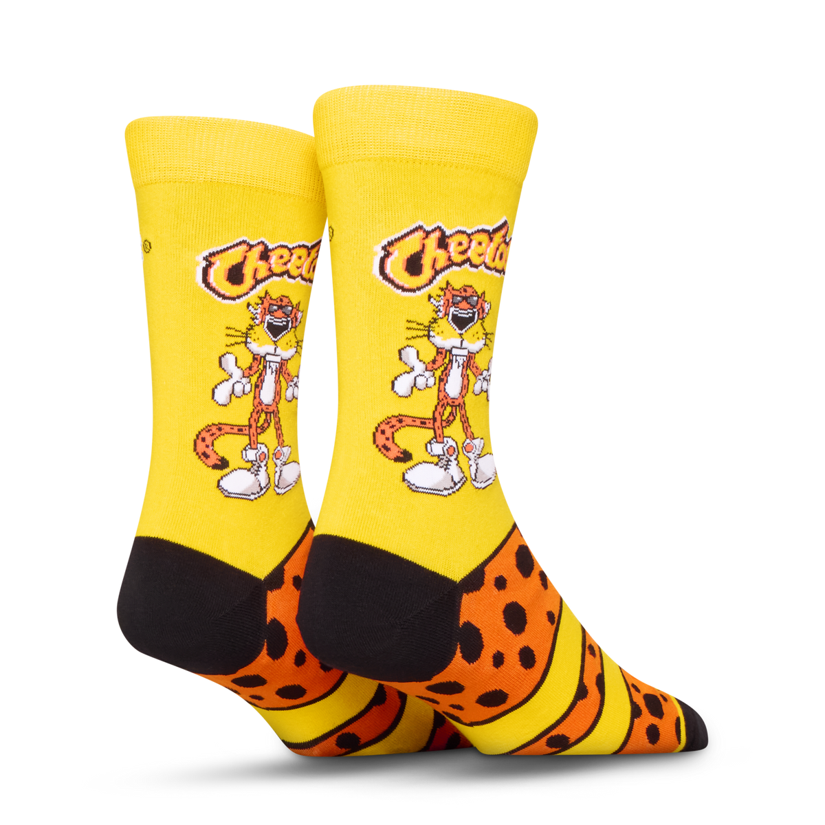 Chester Cheetah Men's Crew Socks