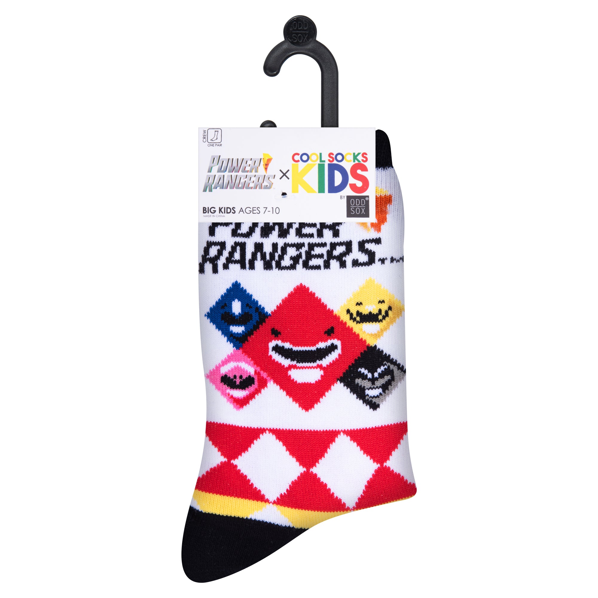 Power Rangers Team Kids Crew Socks