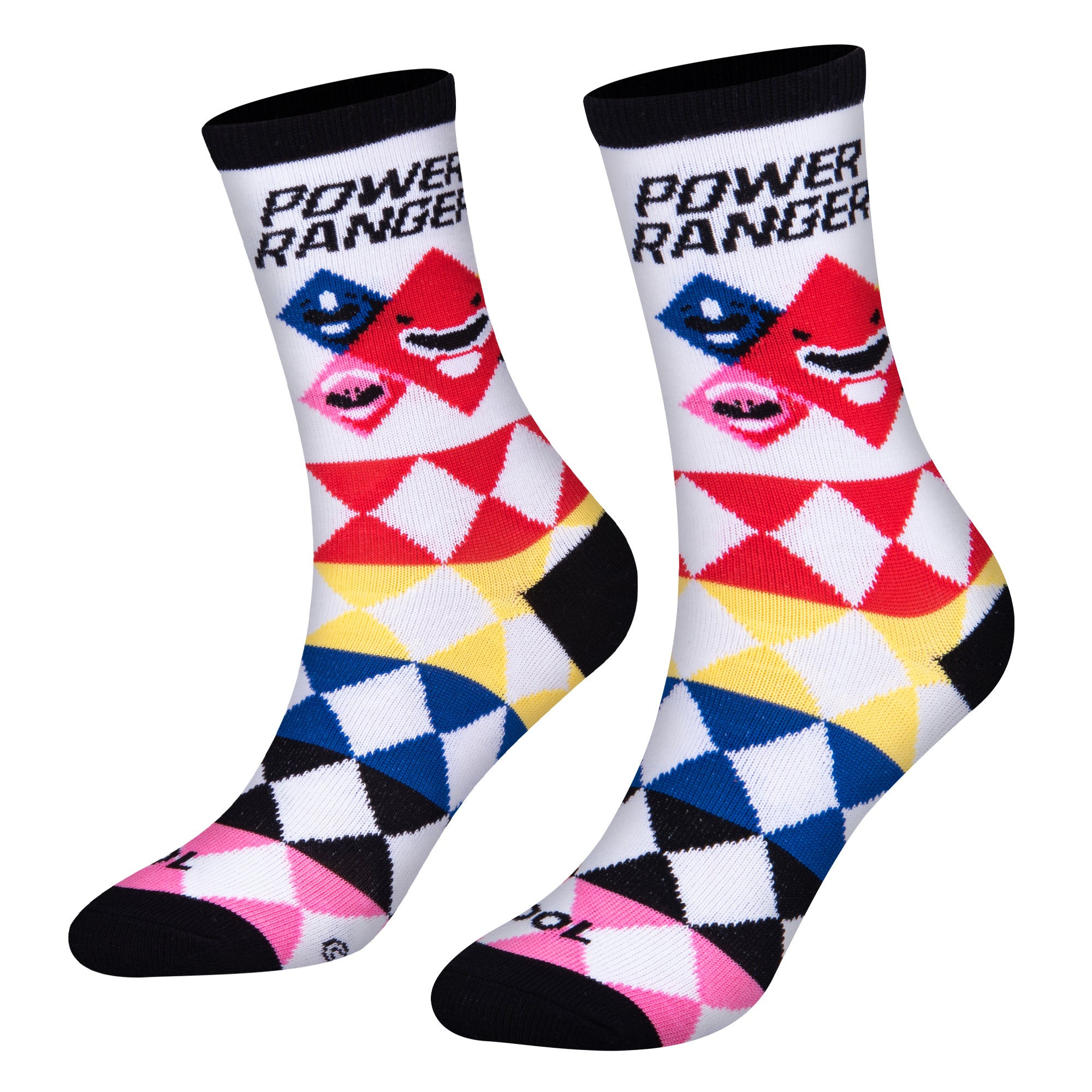 Power Rangers Team Kids Crew Socks