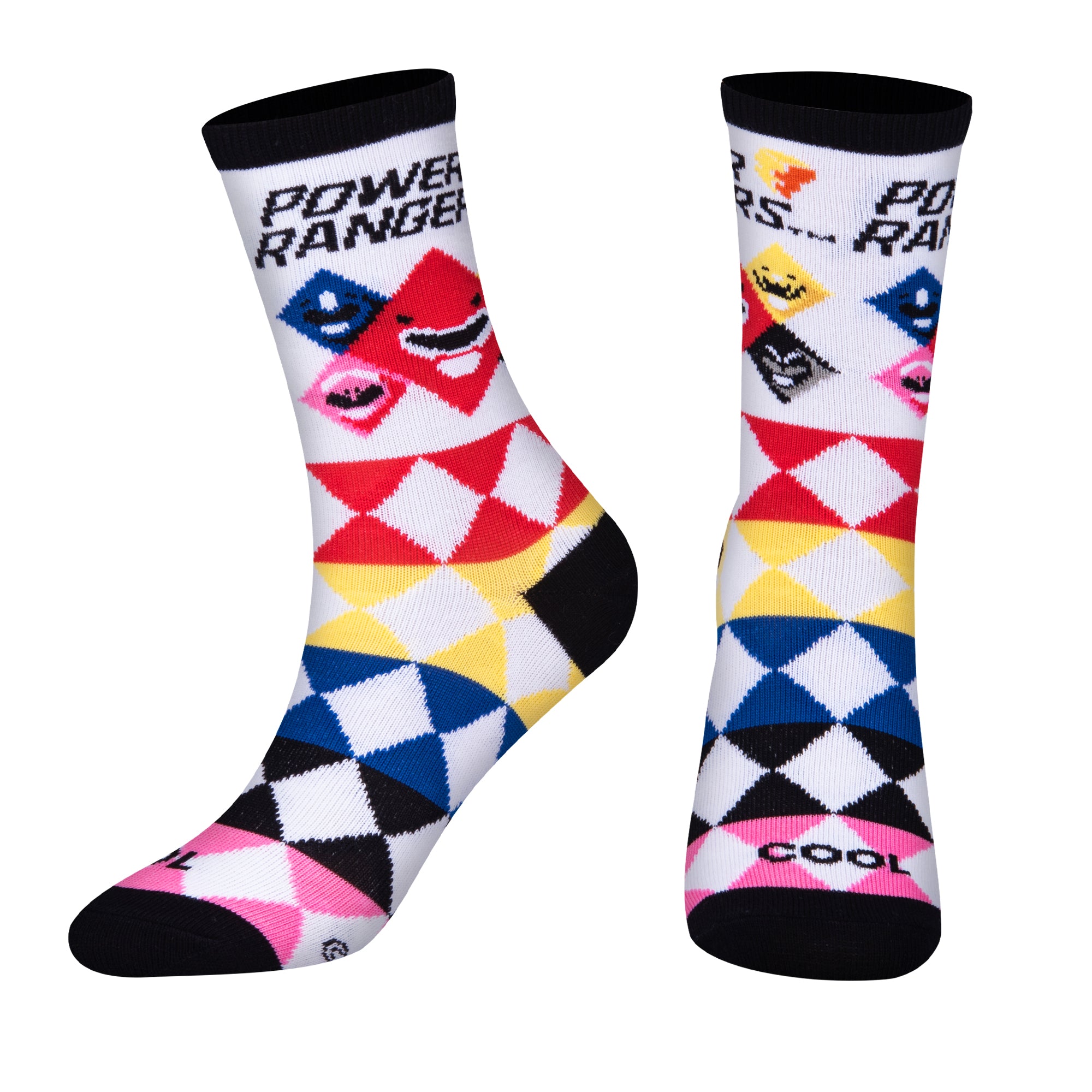 Power Rangers Team Kids Crew Socks