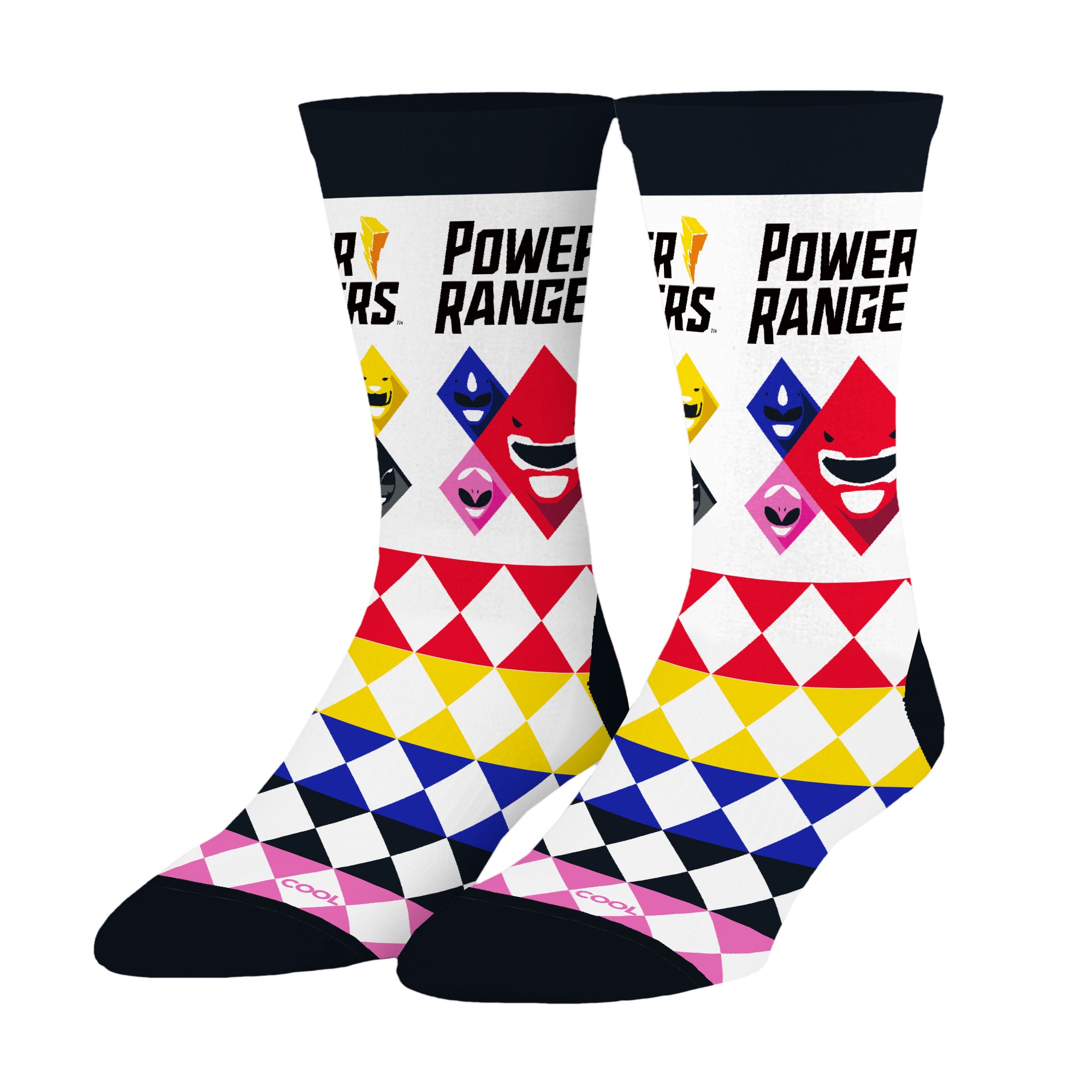 Power Rangers Team Kids Crew Socks