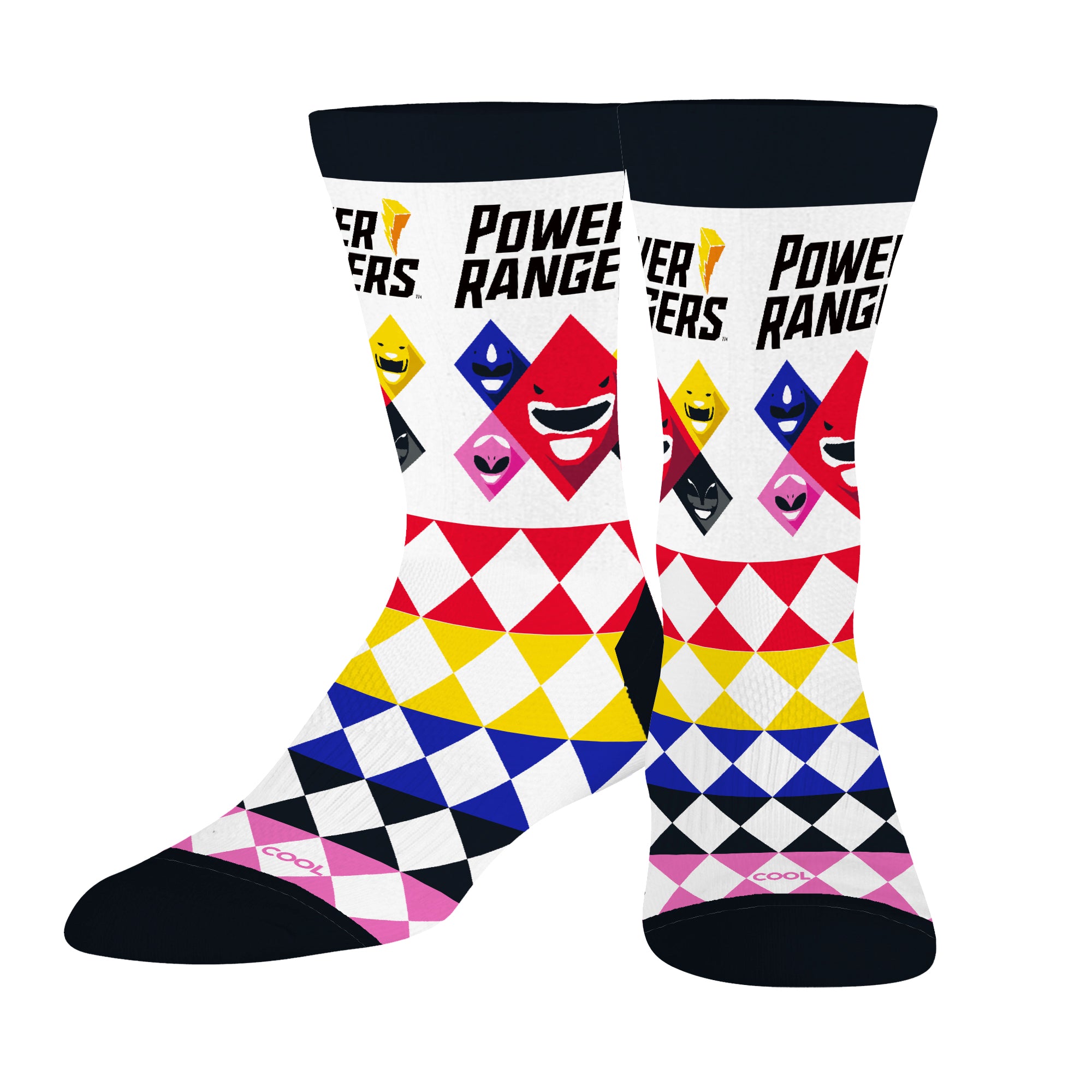 Power Rangers Team Kids Crew Socks