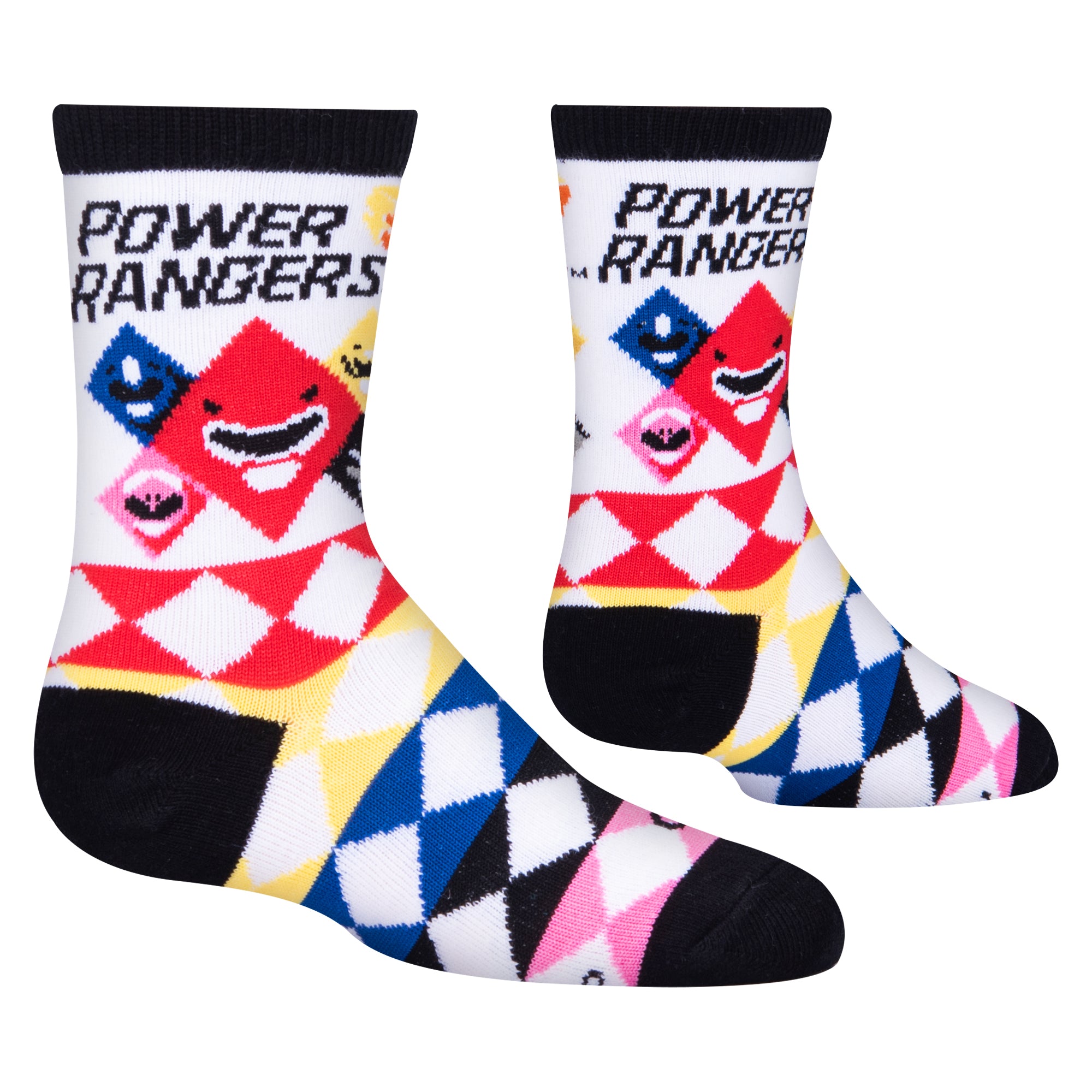 Power Rangers Team Kids Crew Socks