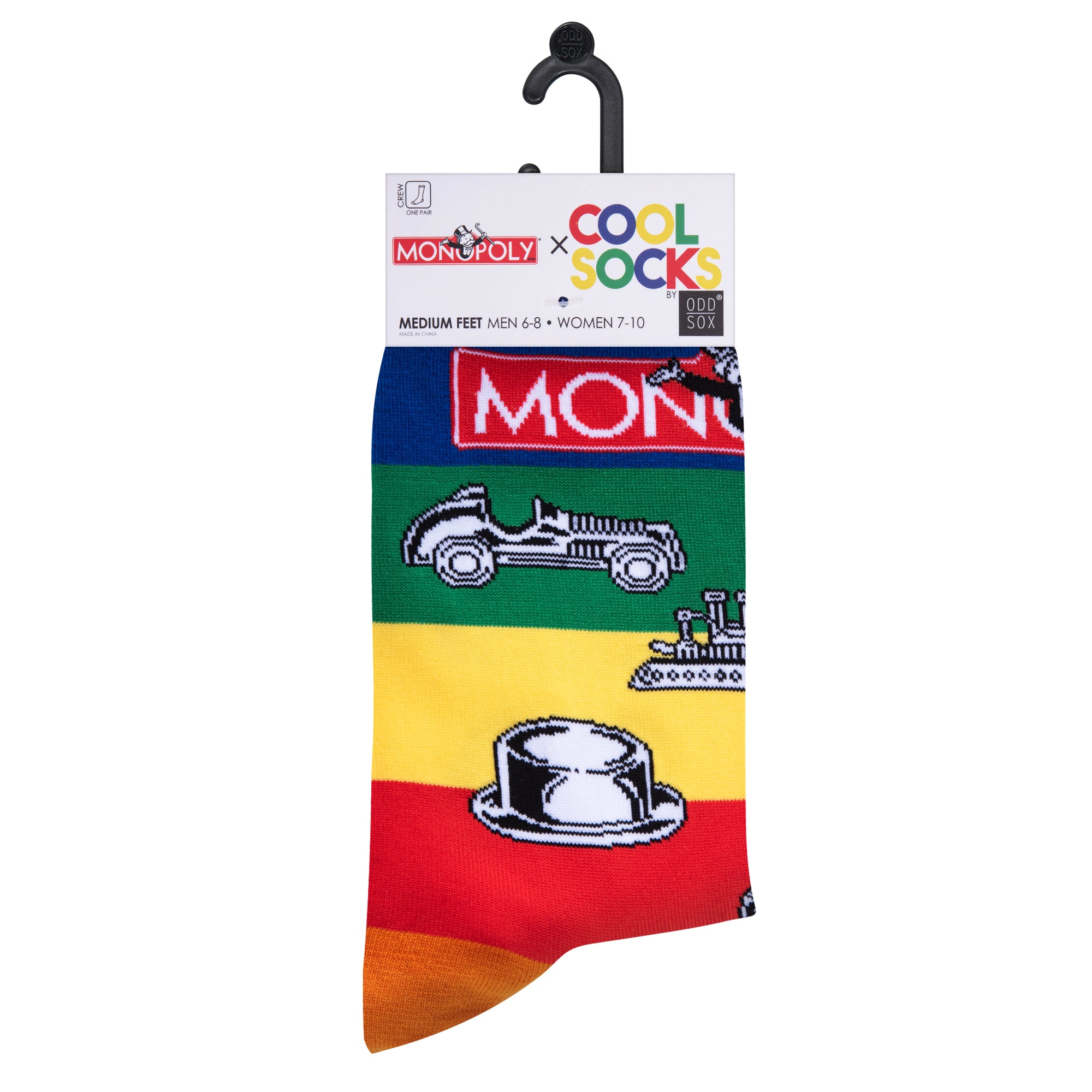 Monopoly Pieces Women's Crew Socks