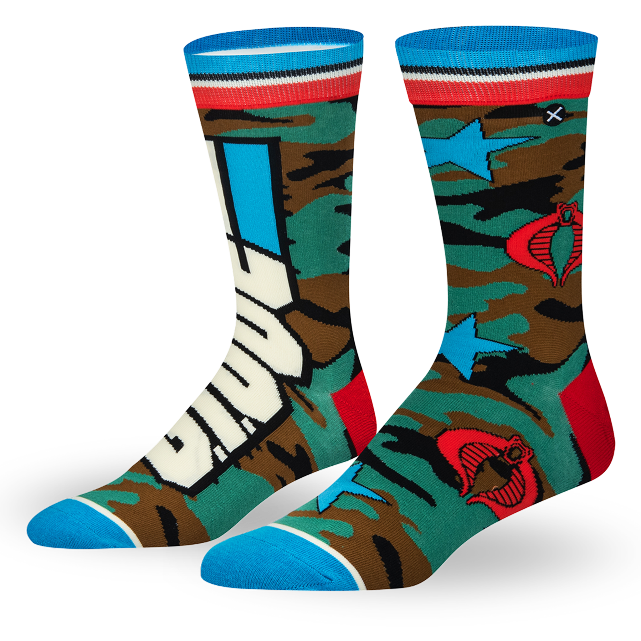G.I. Joe Split Retro Men's Crew Socks