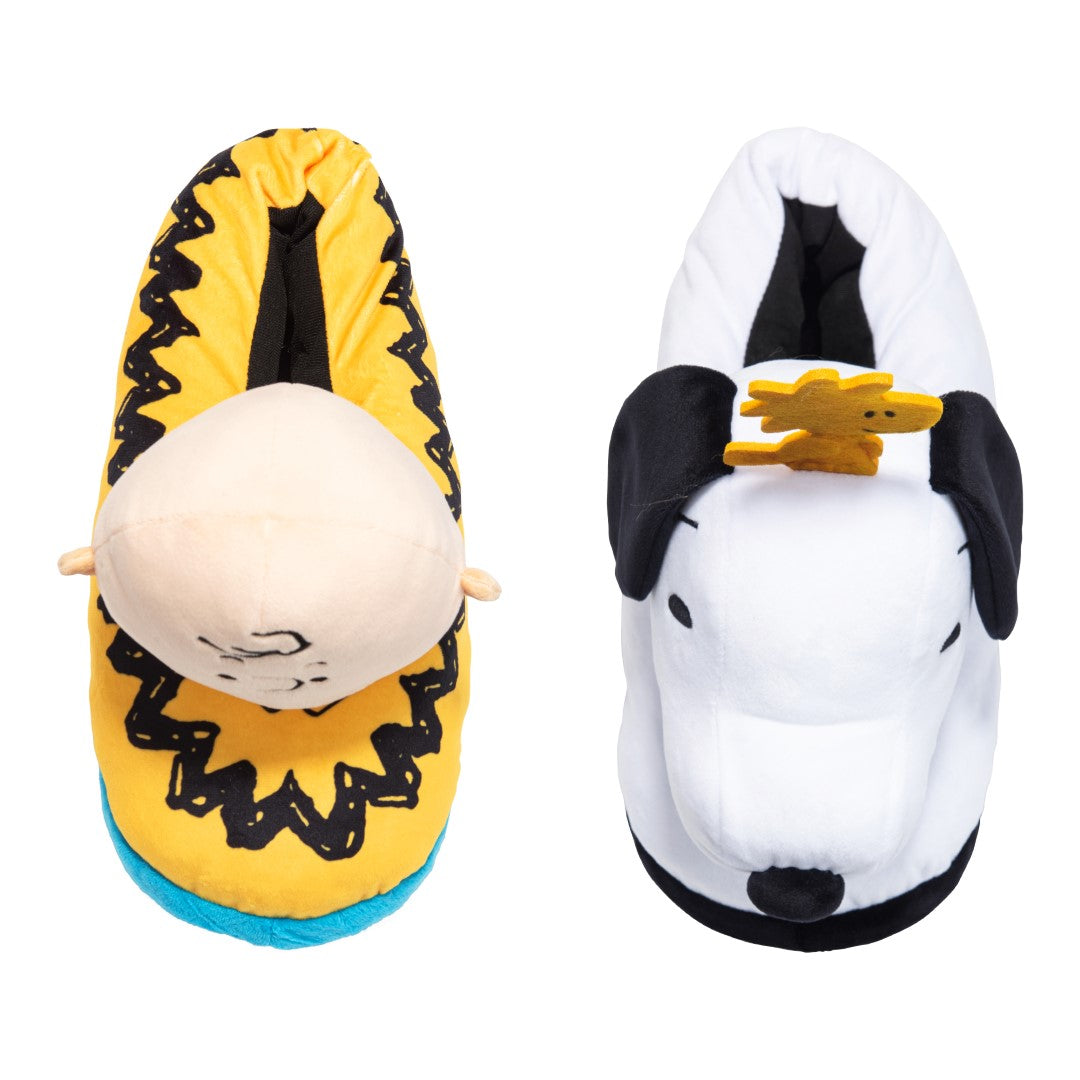 Peanuts Charlie Brown And Snoopy 3D Slippers