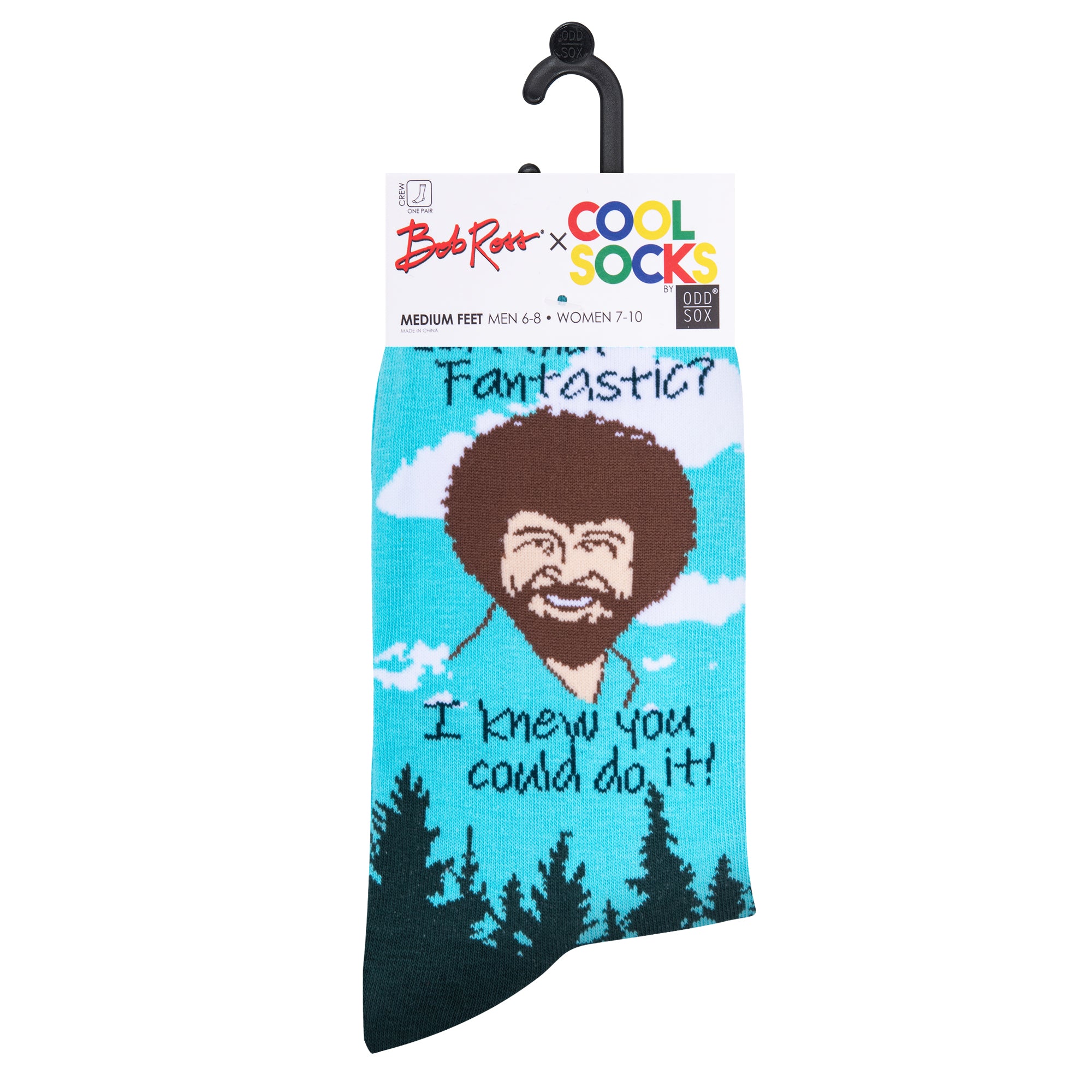 Bob Ross You Can Do It Women's Crew Socks
