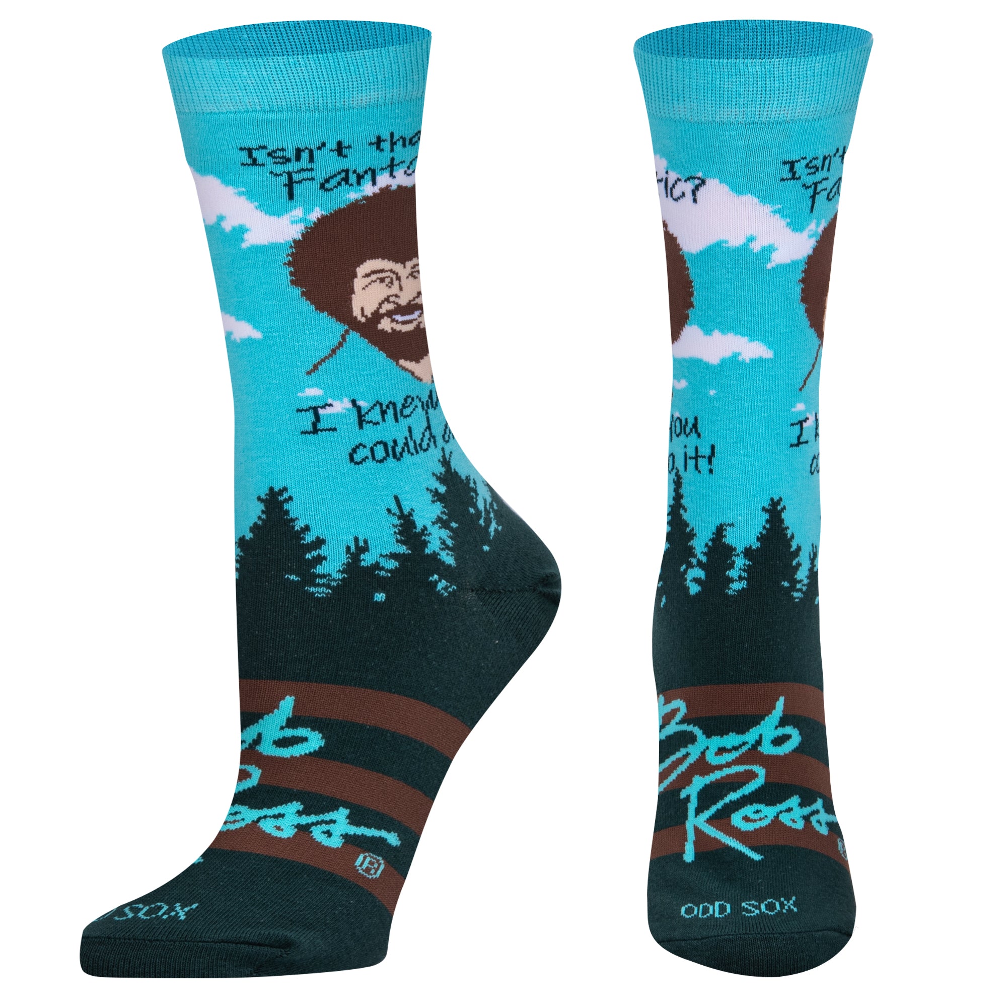 Bob Ross You Can Do It Women's Crew Socks