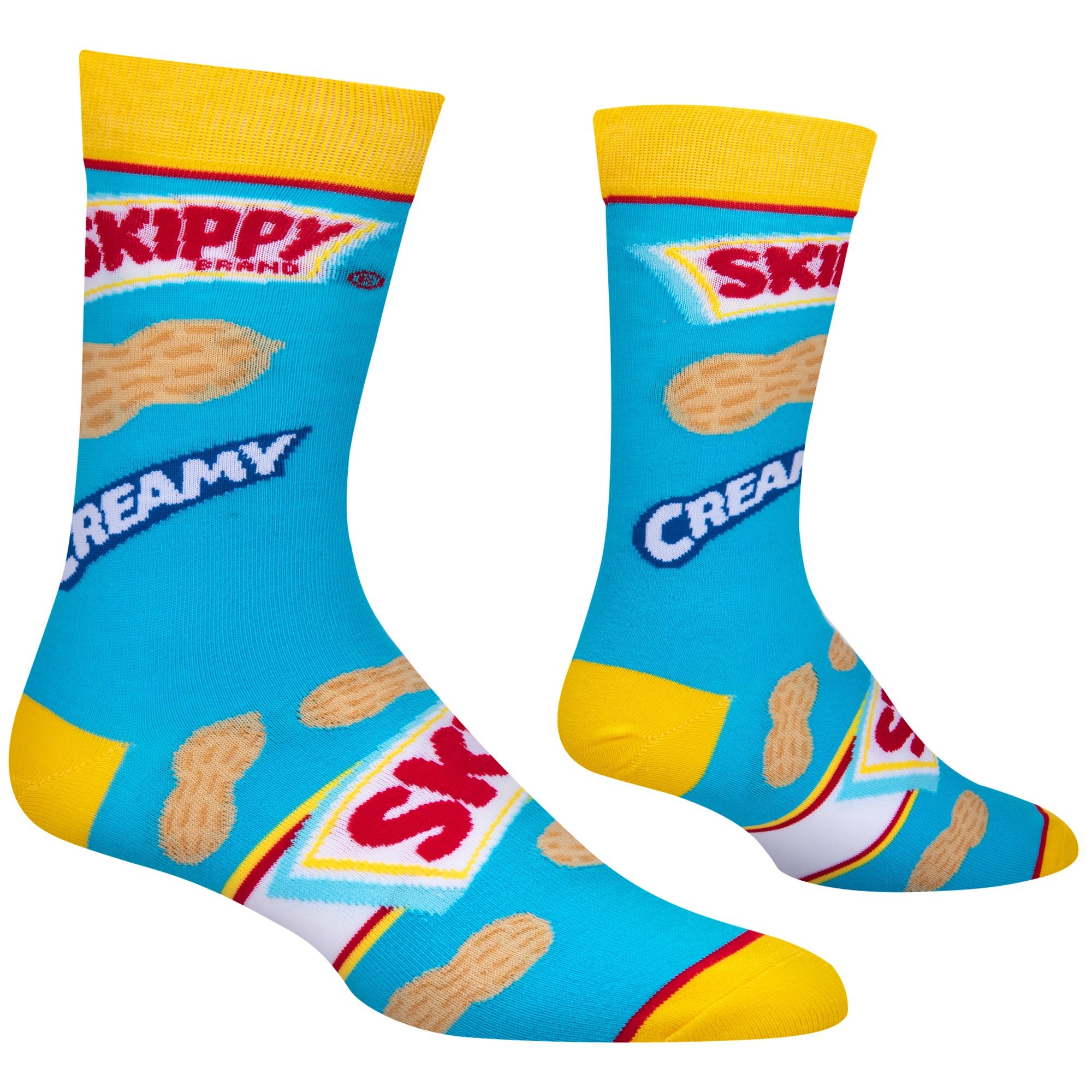 Skippy Creamy Men's Crew Socks