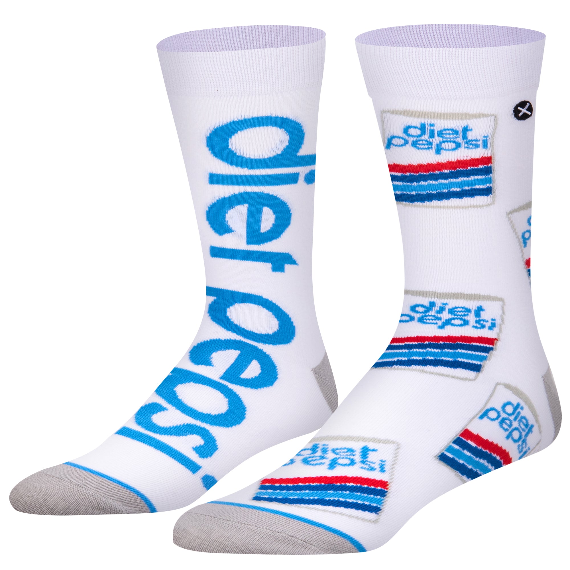 Diet Pepsi Split Men's Crew Socks