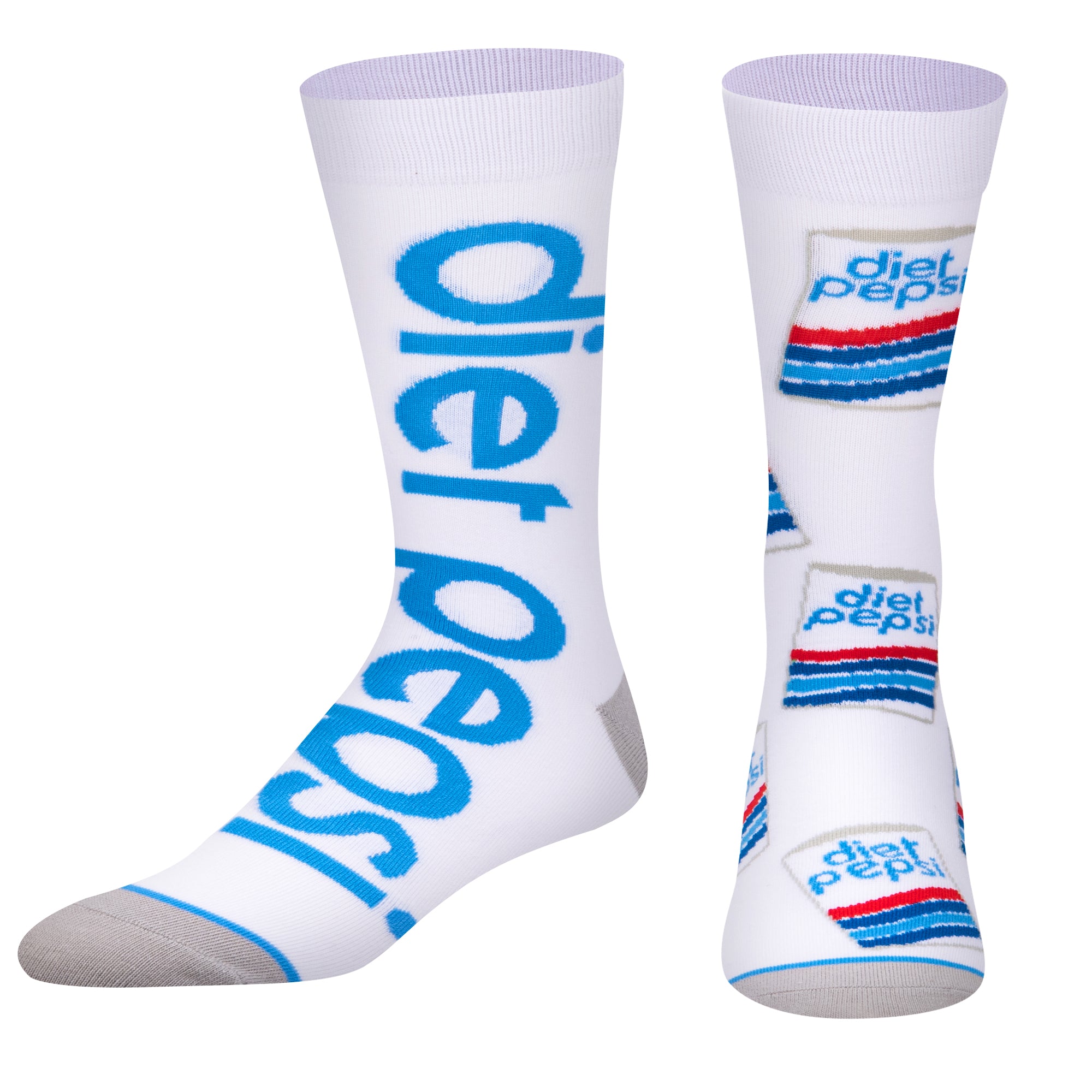 Diet Pepsi Split Men's Crew Socks
