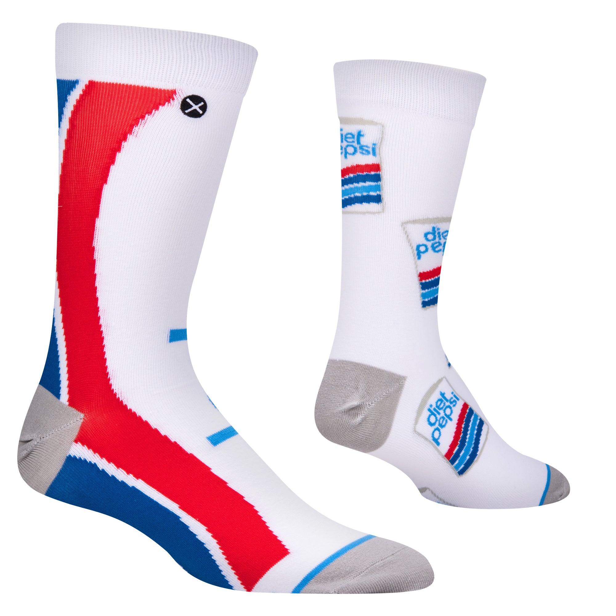 Diet Pepsi Split Men's Crew Socks
