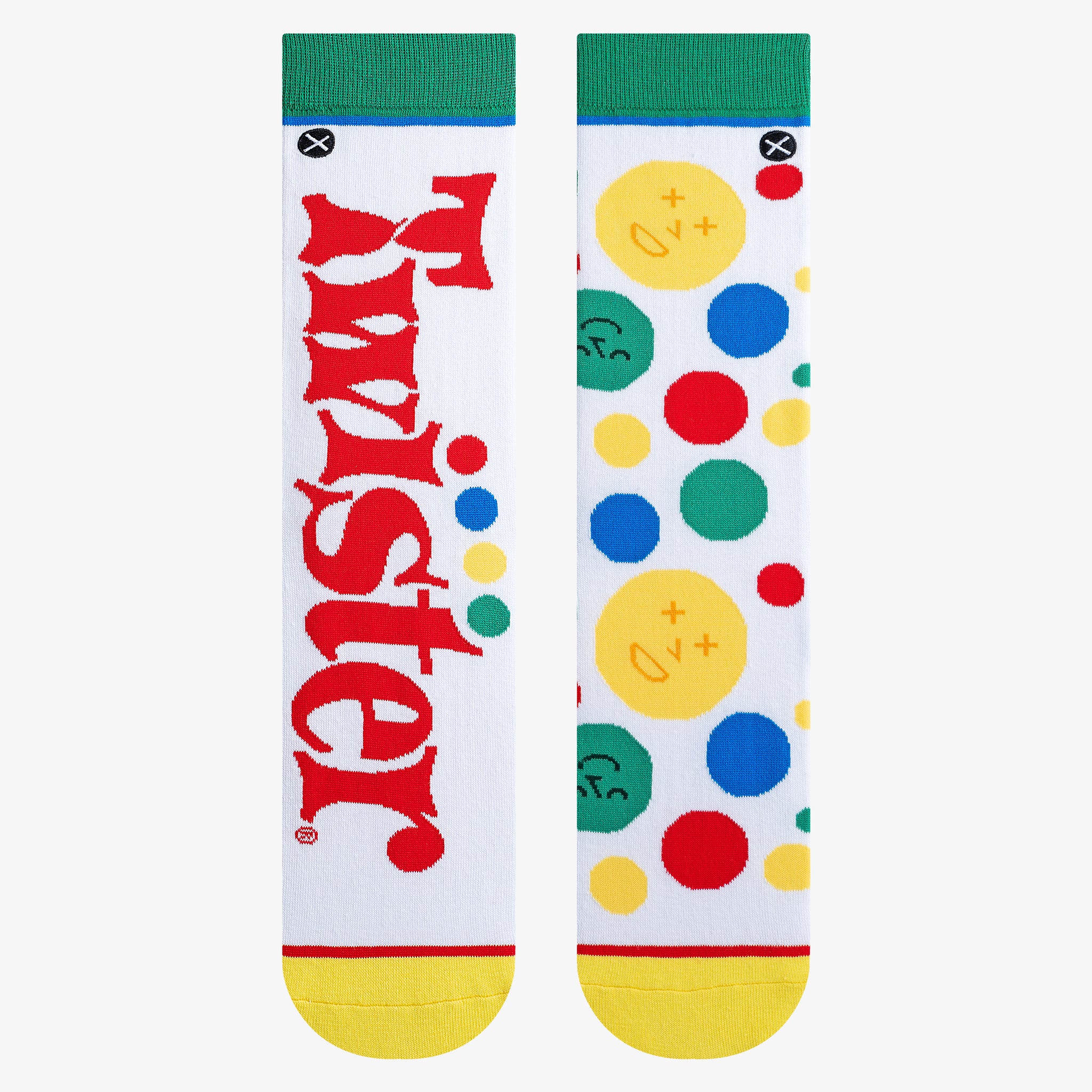 Twister Split Men's Crew Socks