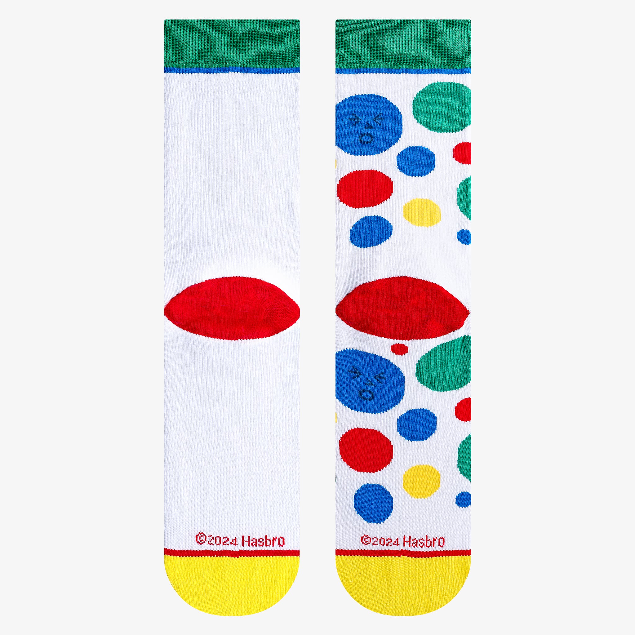 Twister Split Men's Crew Socks