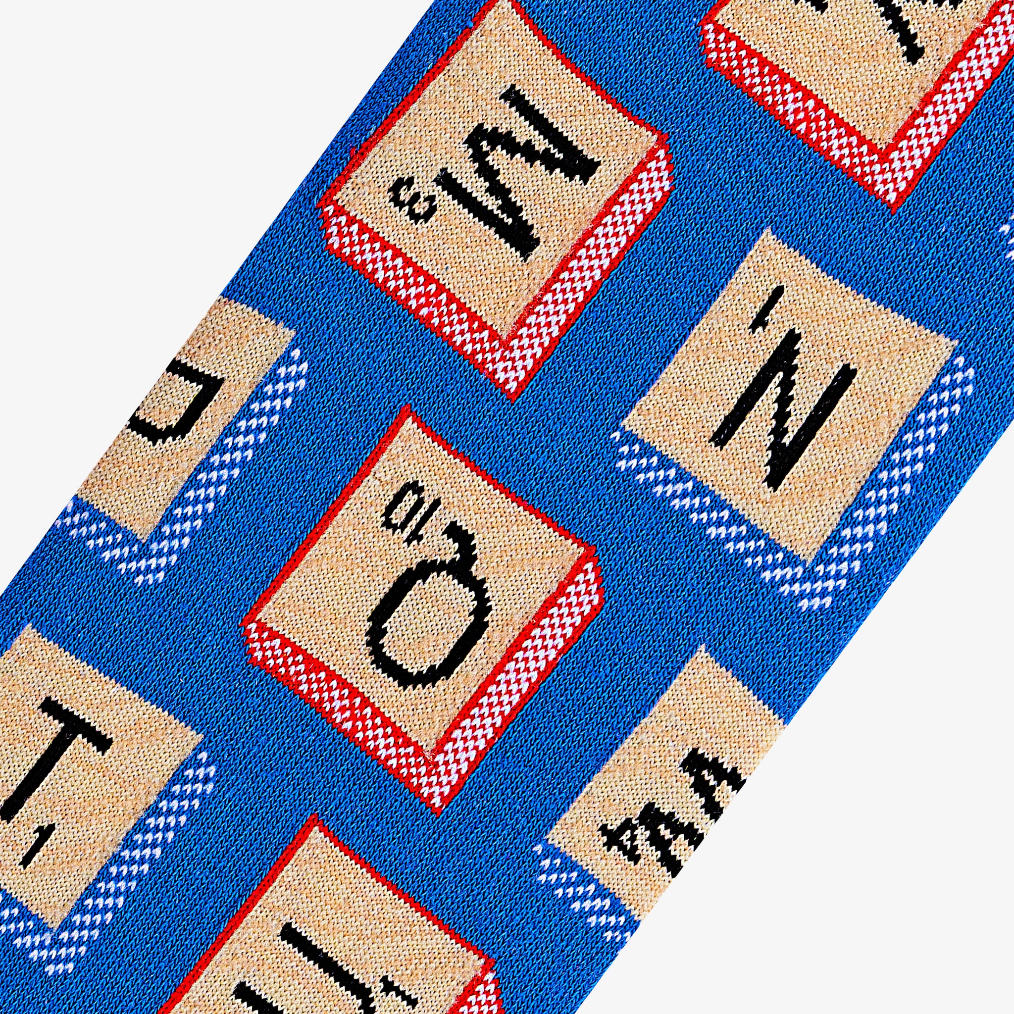Scrabble Split Men's Crew Socks