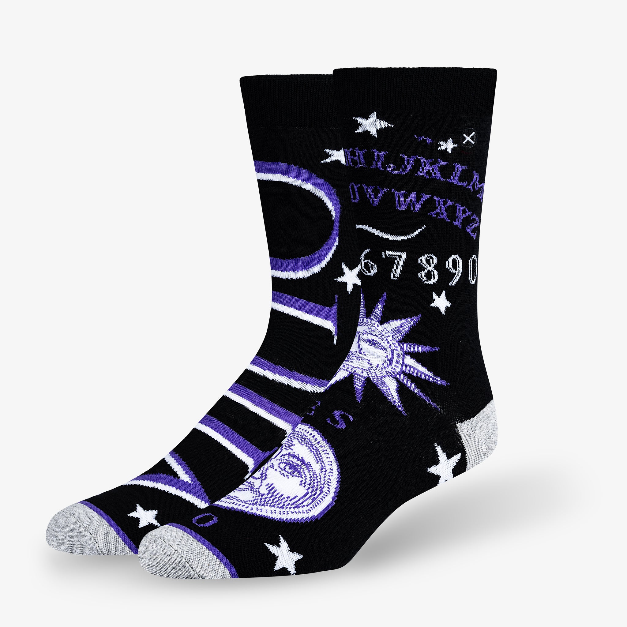Ouija Split Men's Crew Socks