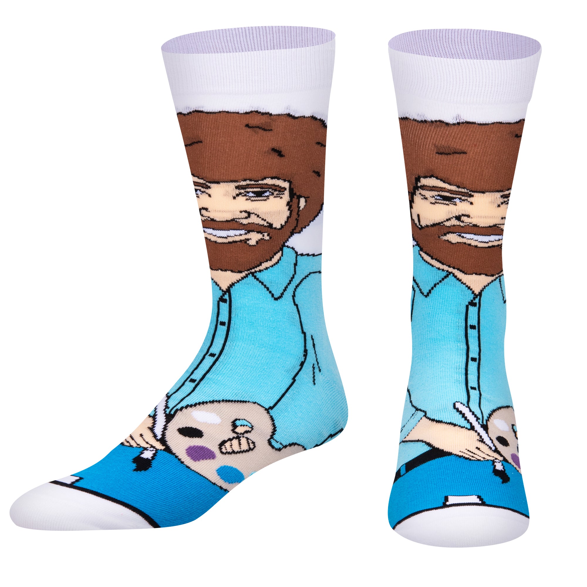 Bob Ross 360 Men's Crew Socks