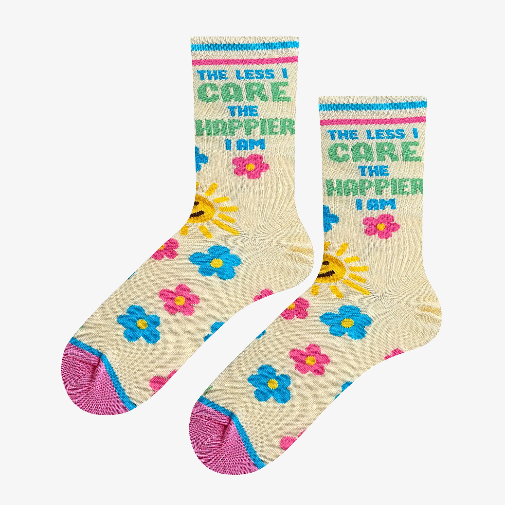 The Less I Care Women's Crew Socks