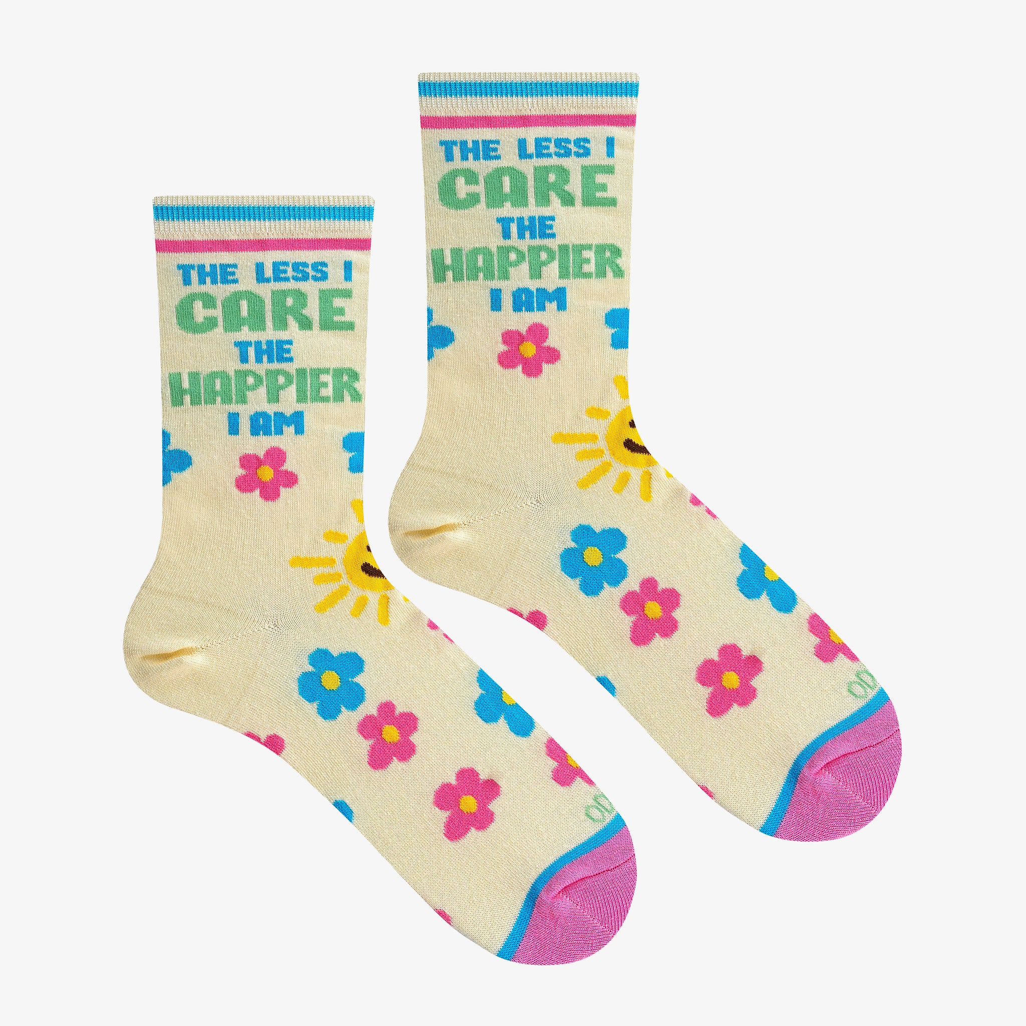 The Less I Care Women's Crew Socks