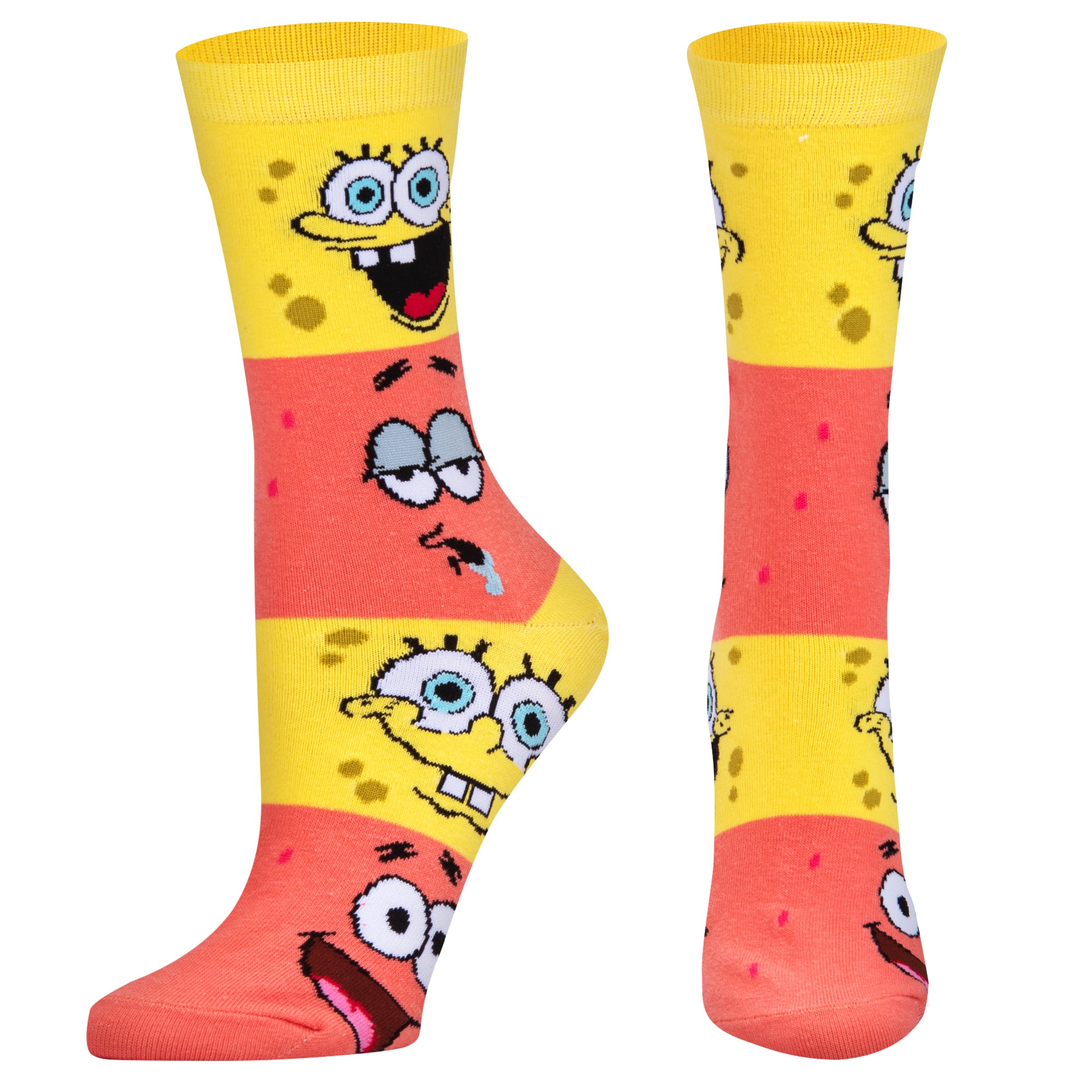 SpongeBob & Patrick Smiley Women's Crew Socks