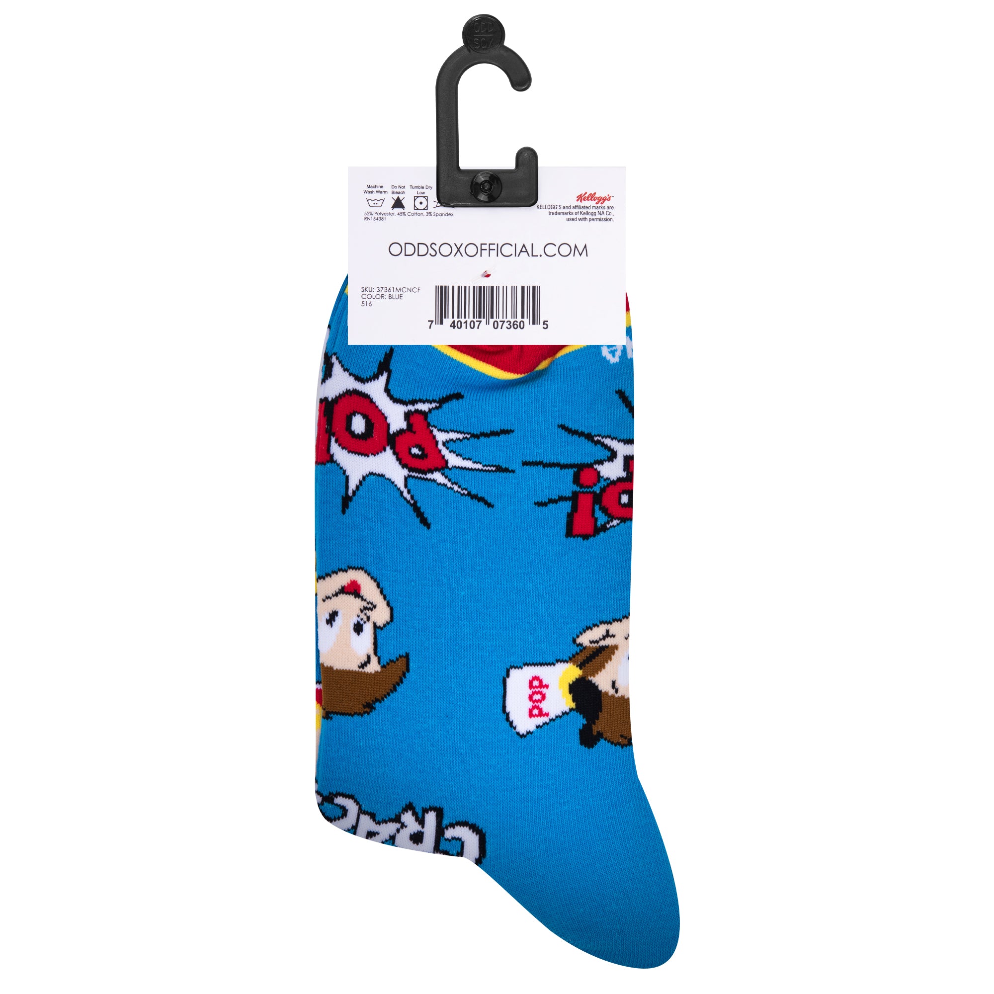 Snap Crackle Pop Men's Crew Socks