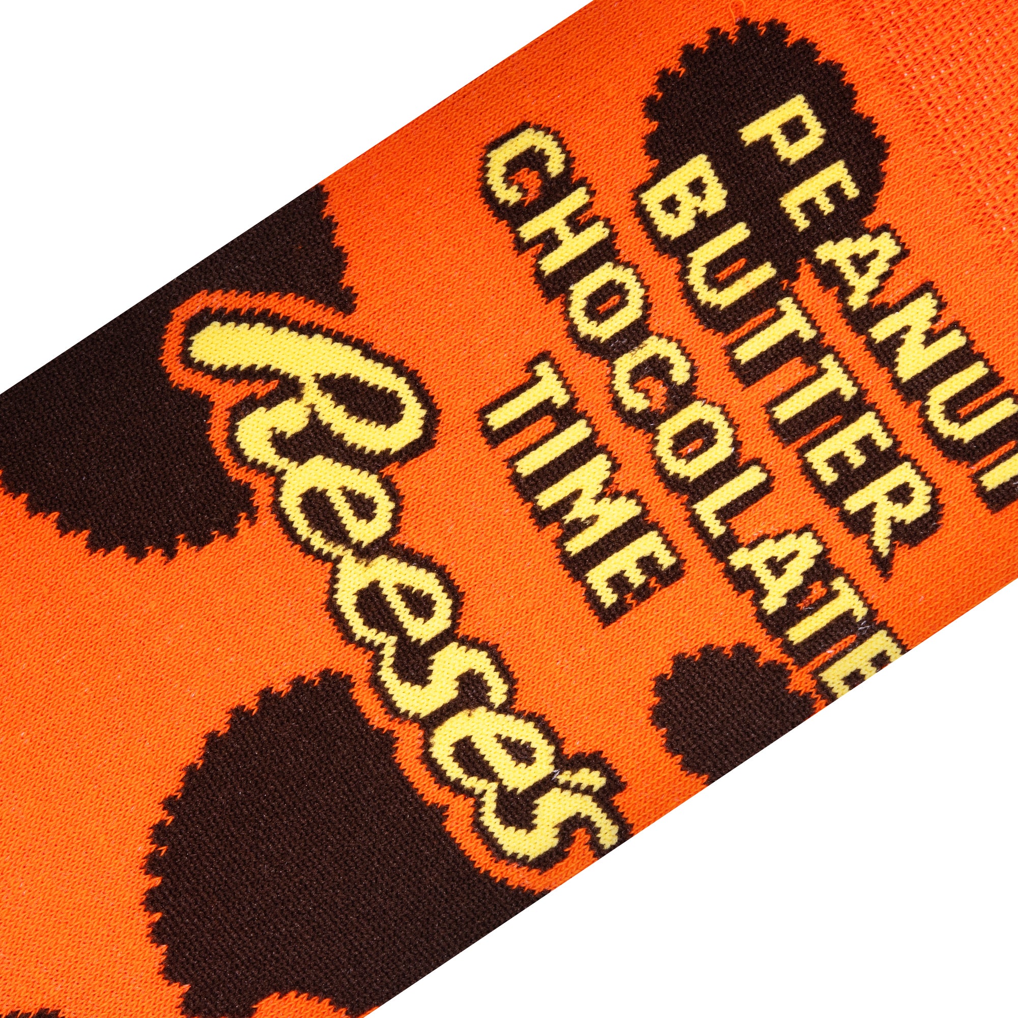 Peanut Reese's Butter Chocolate Time Women's Crew Socks