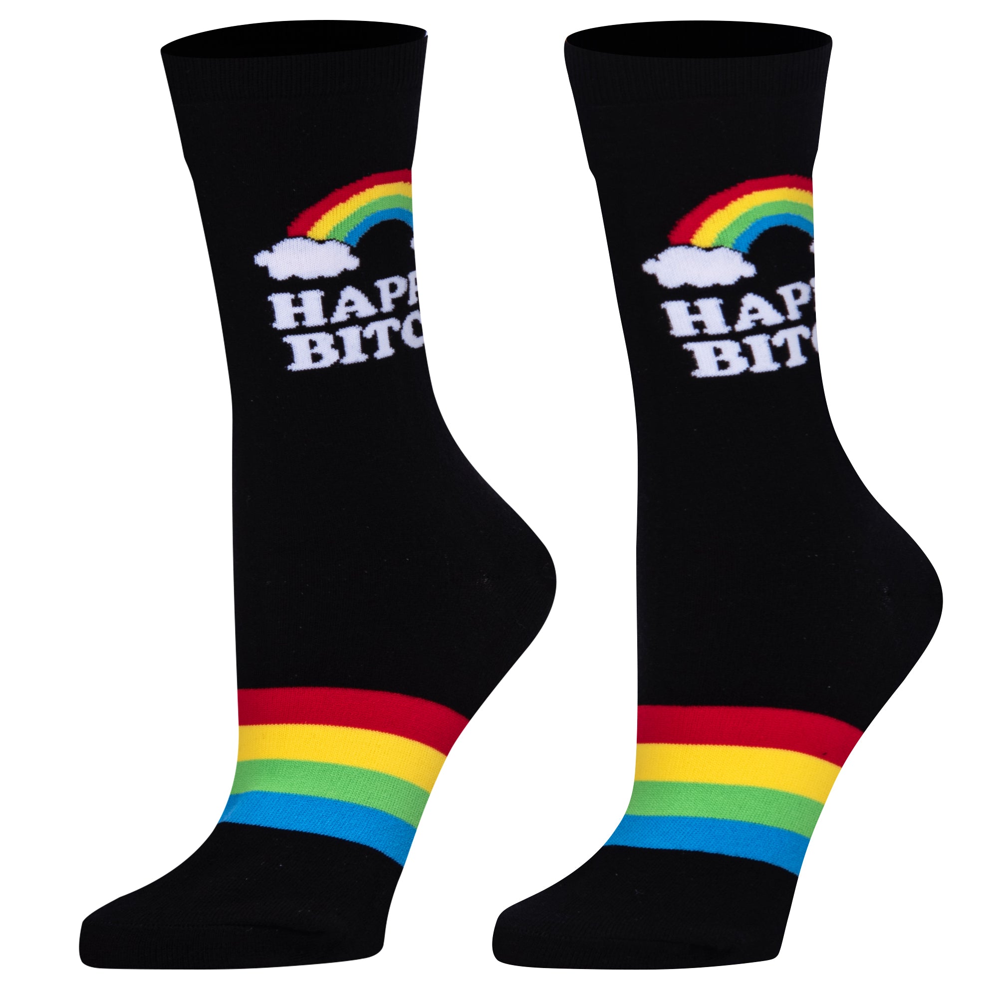 Happy Bitch Women's Crew Socks