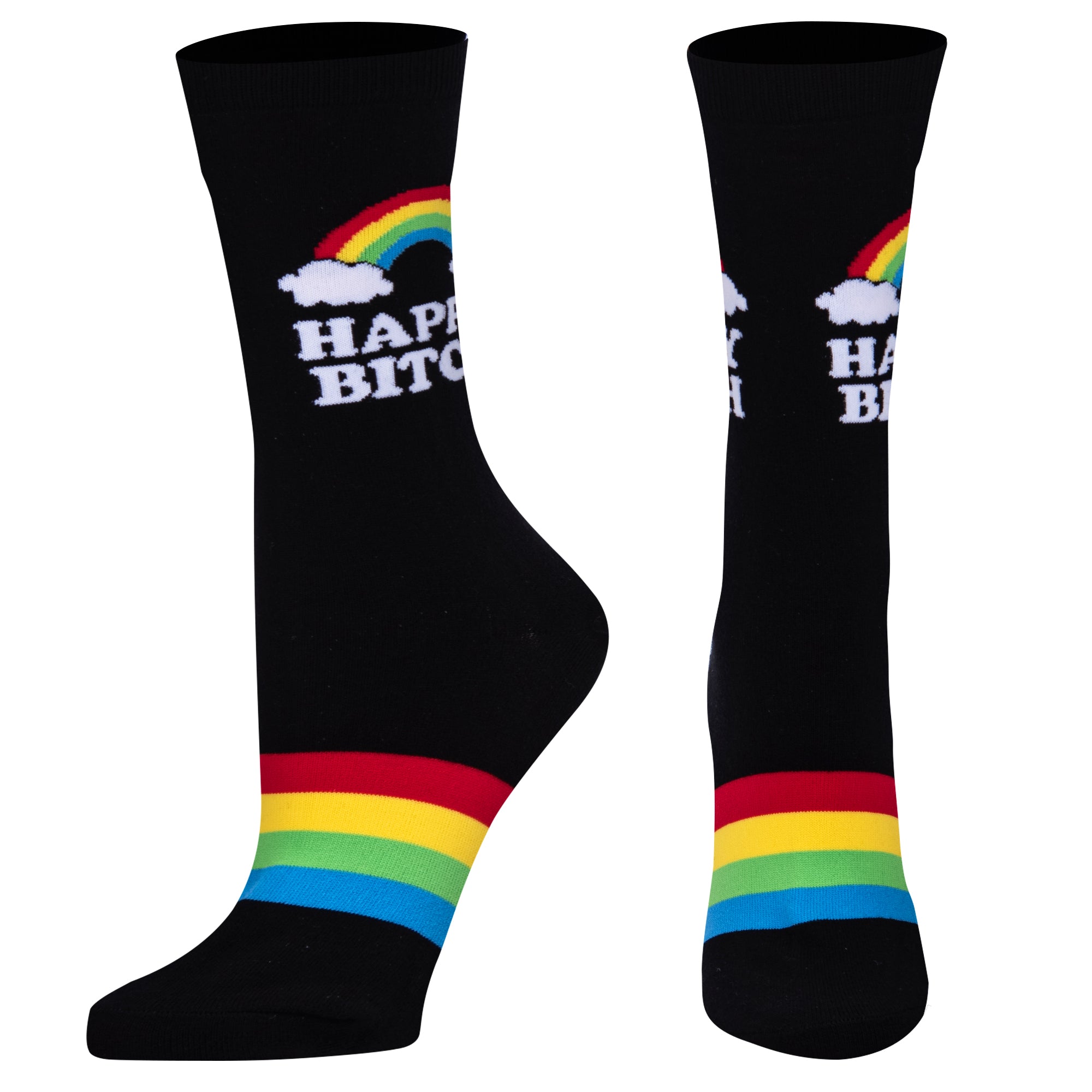 Happy Bitch Women's Crew Socks
