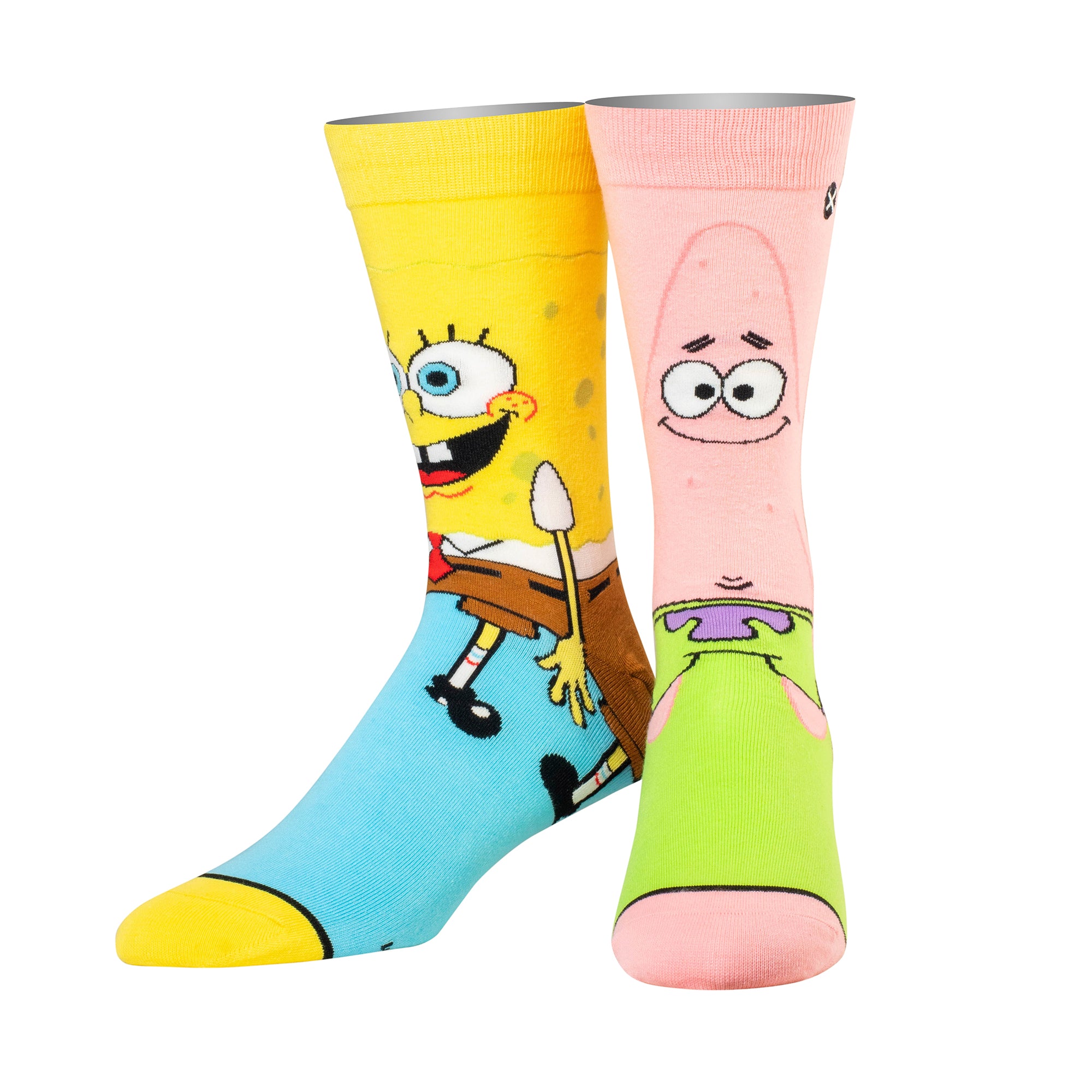SpongeBob & Patrick Smiles Women's Crew Socks