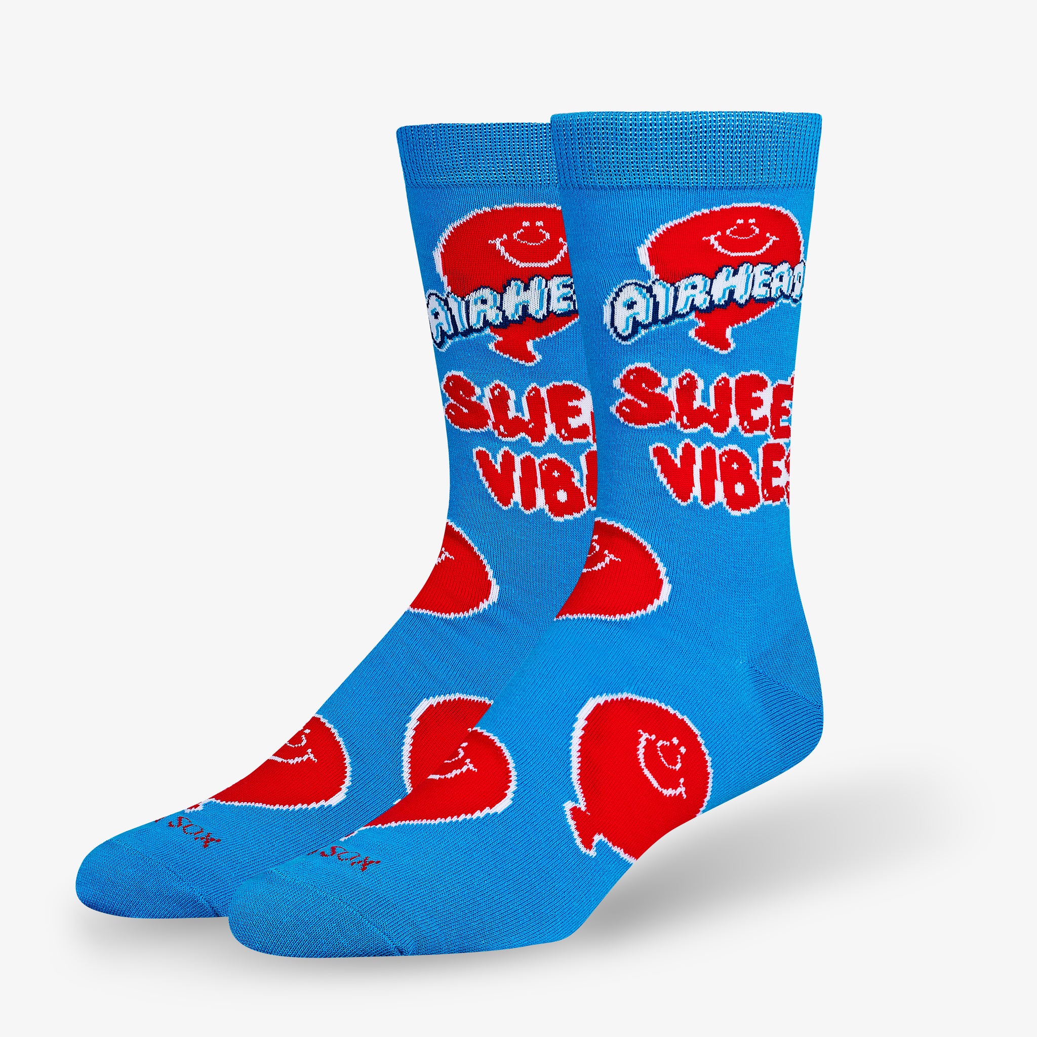 Airheads Sweet Vibes Blue Men's Crew Socks