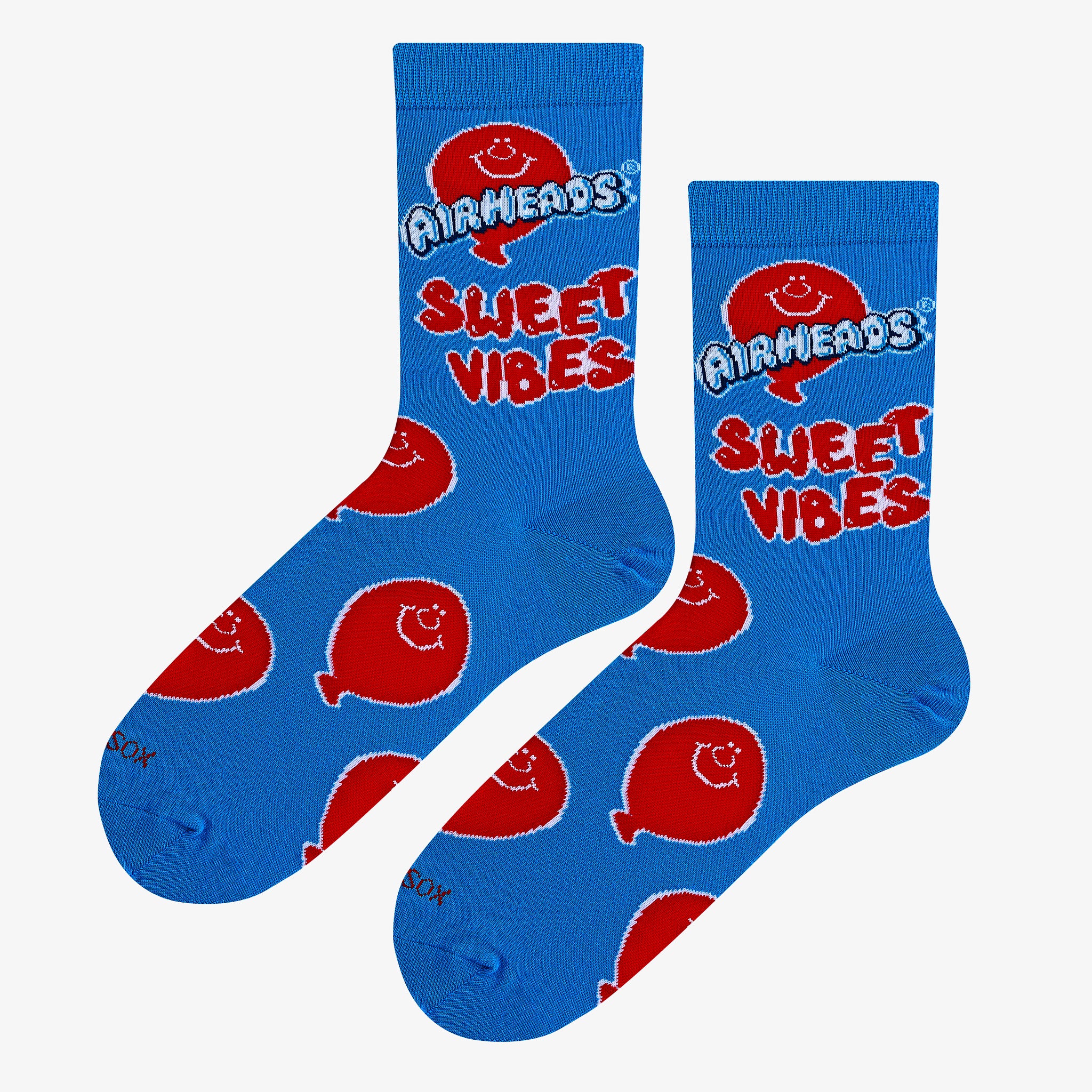 Airheads Sweet Vibes Blue Men's Crew Socks
