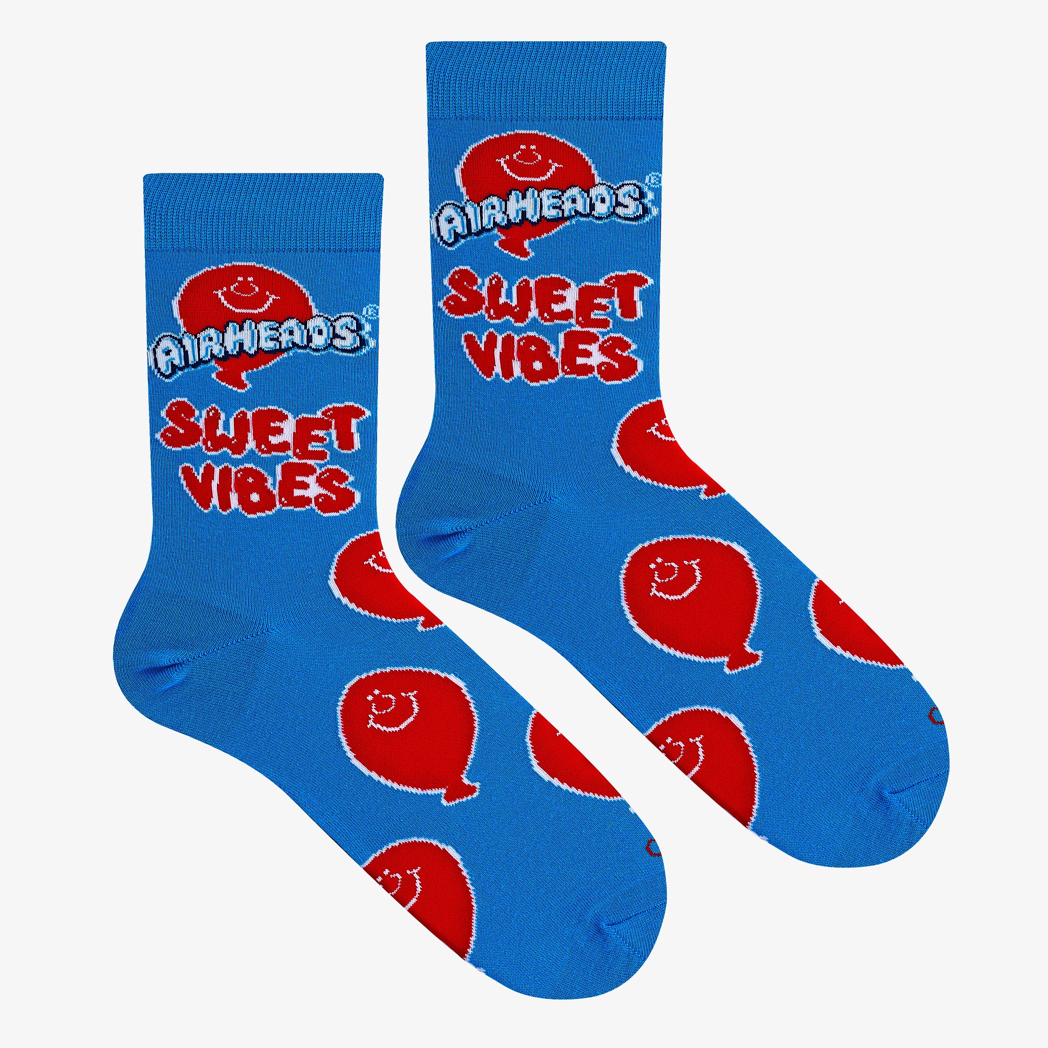 Airheads Sweet Vibes Blue Men's Crew Socks