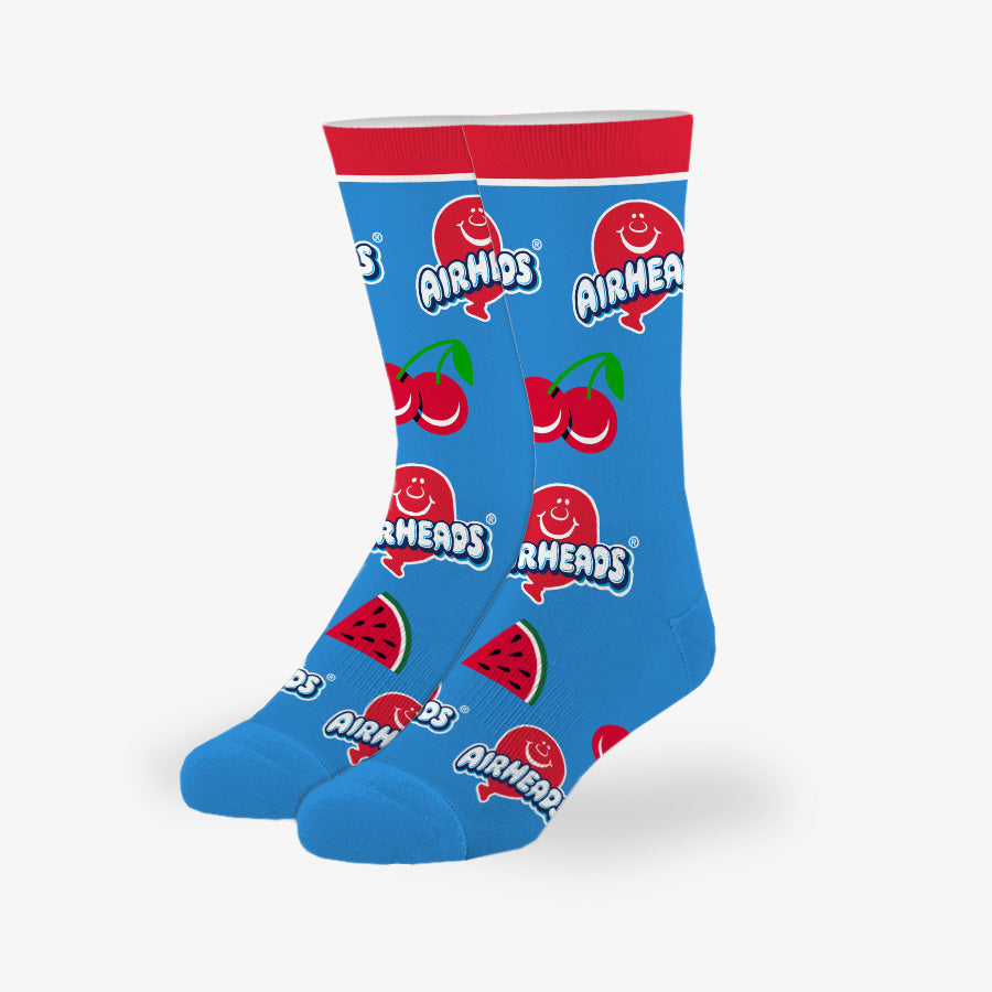 Airheads Cherry & Watermelon Big Kids Crew Socks