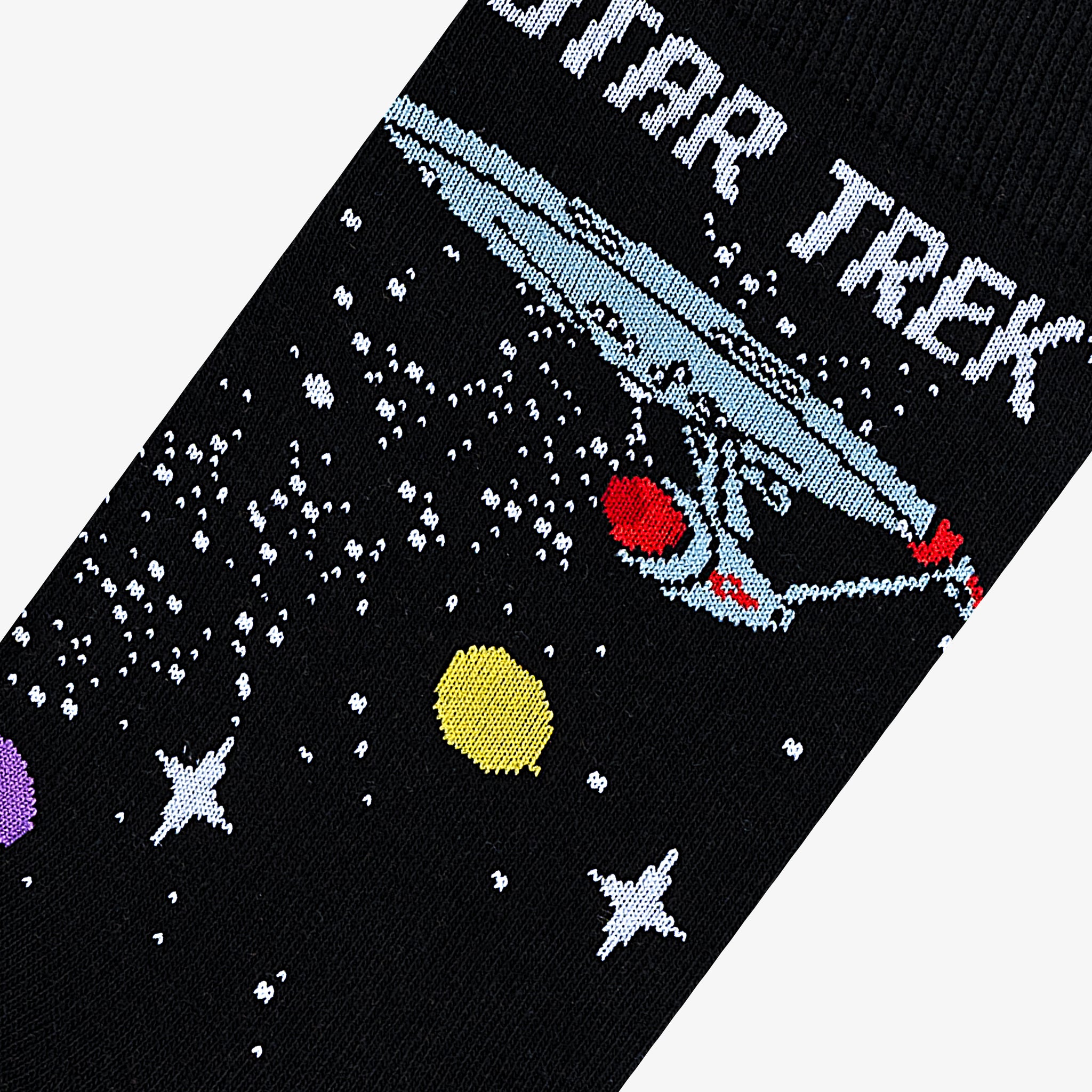 Star Trek Space Travel Men's Crew Socks