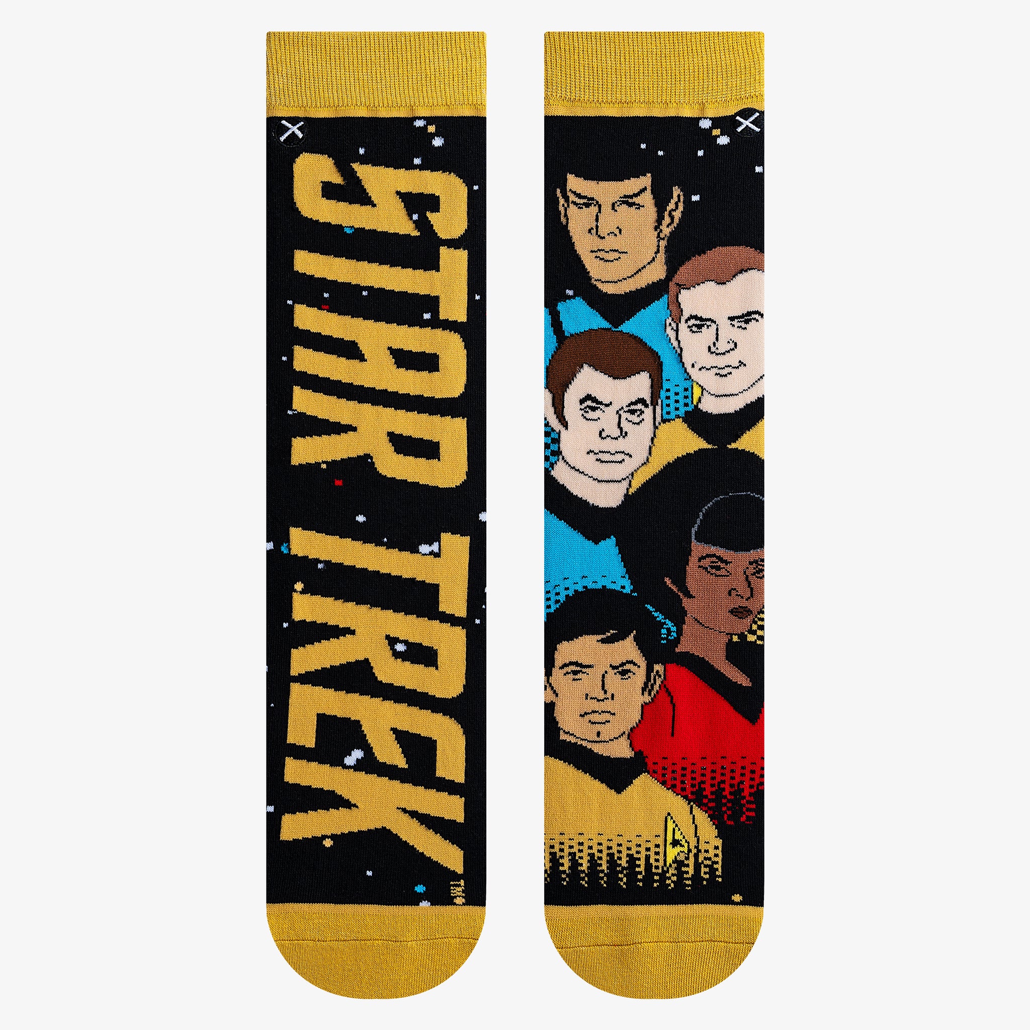 Star Trek Split Men's Crew Socks