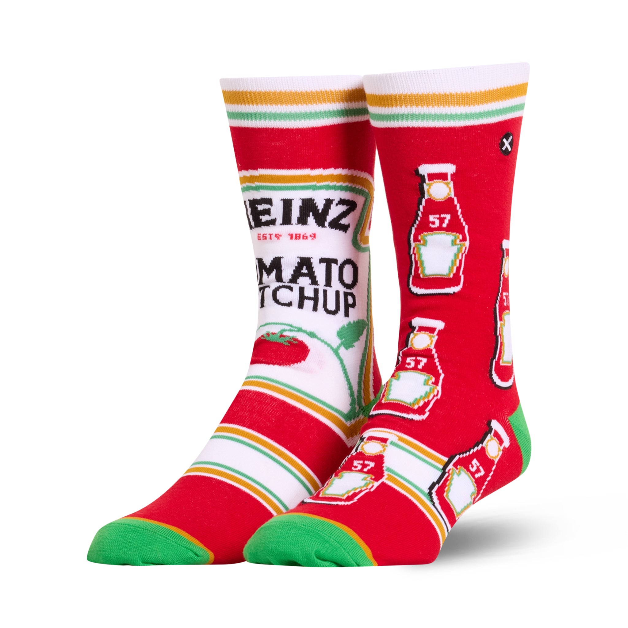Heinz Ketchup Split Men's Crew Socks