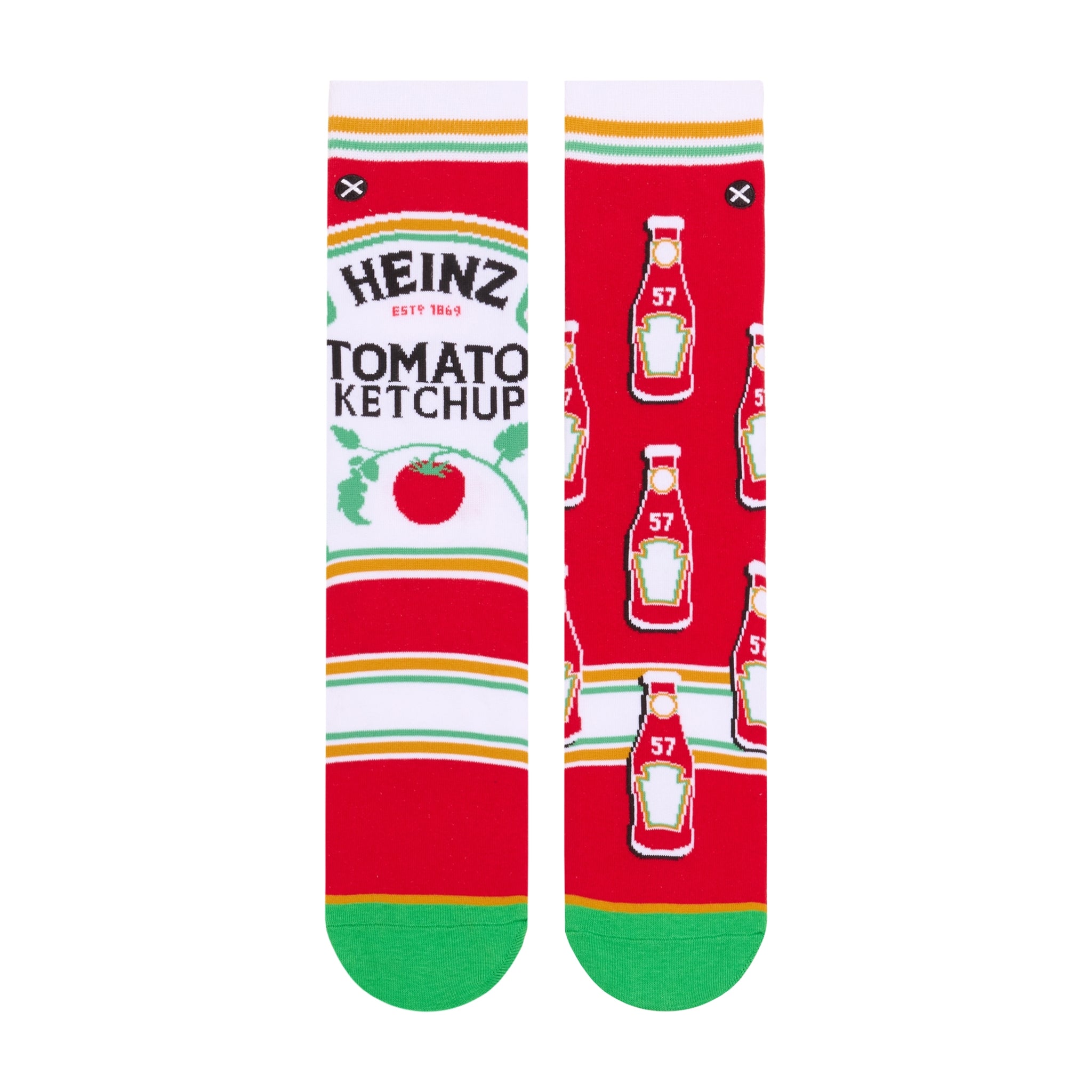 Heinz Ketchup Split Men's Crew Socks