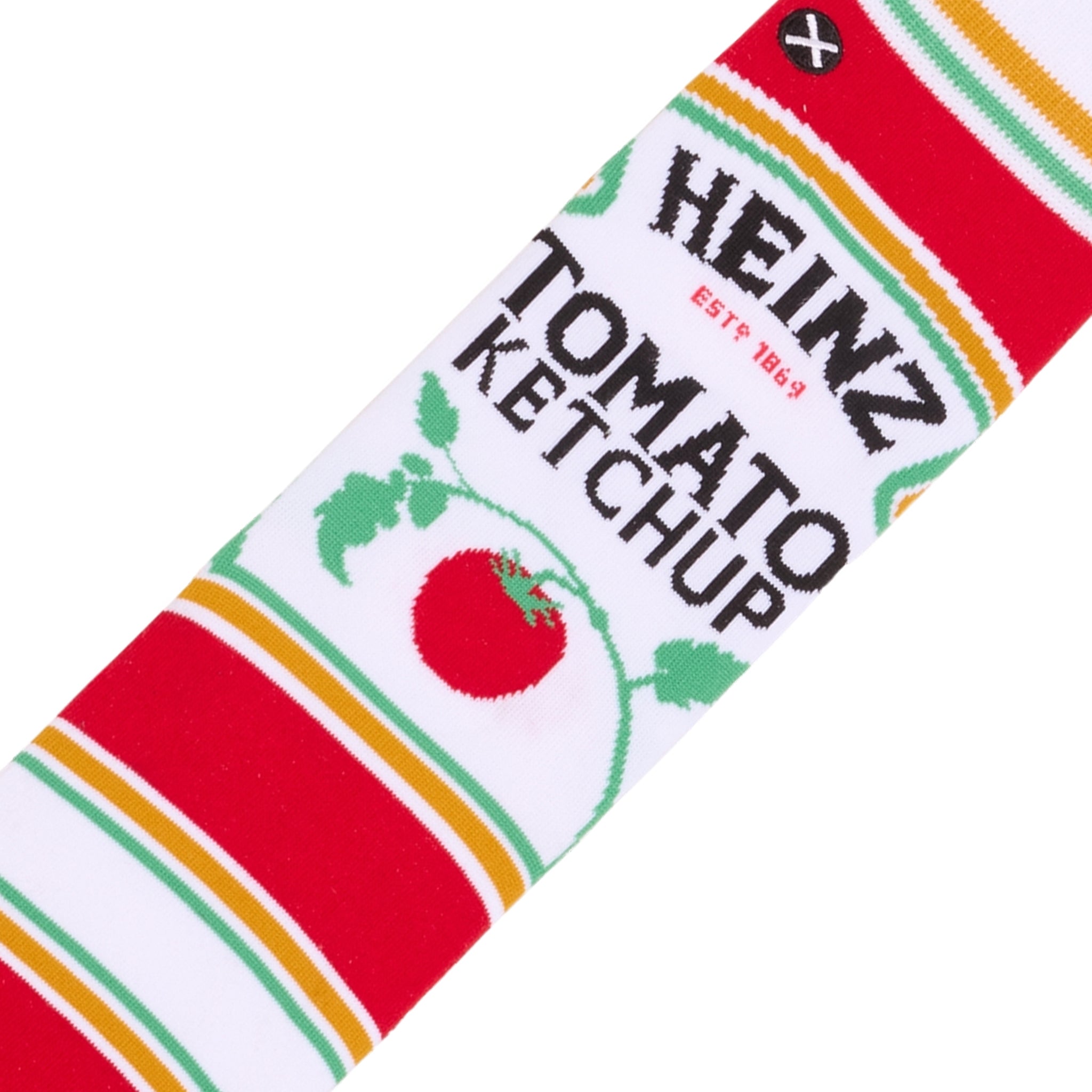 Heinz Ketchup Split Men's Crew Socks