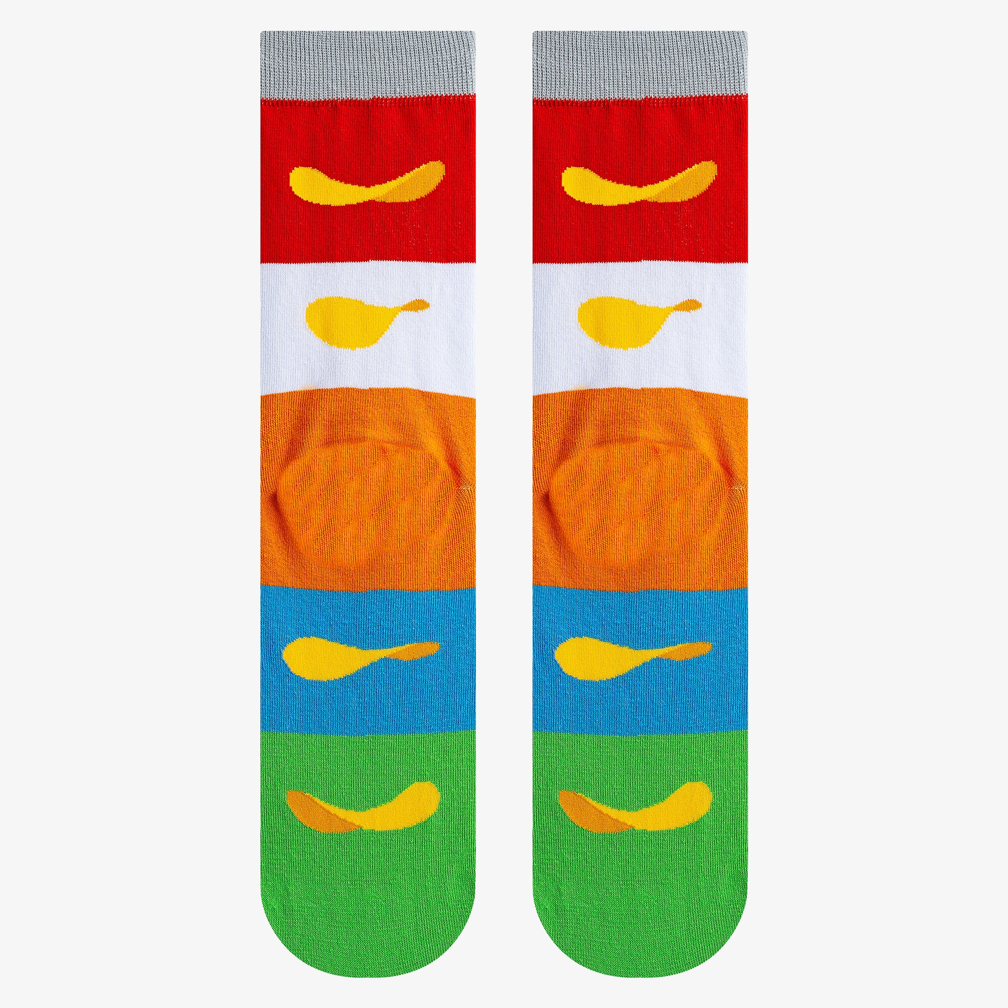 Pringles Flavors Mash-Up Men's Crew Socks