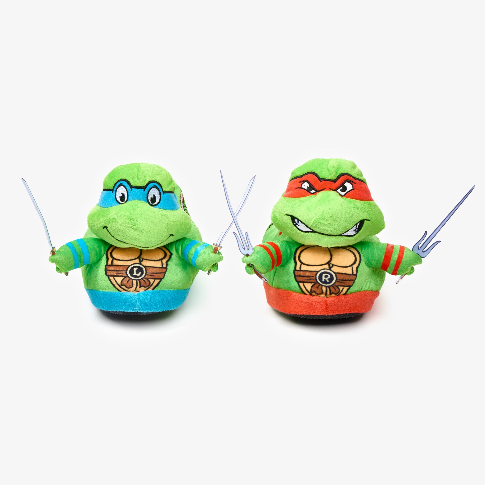 TMNT Raph & Leo 3D Slippers