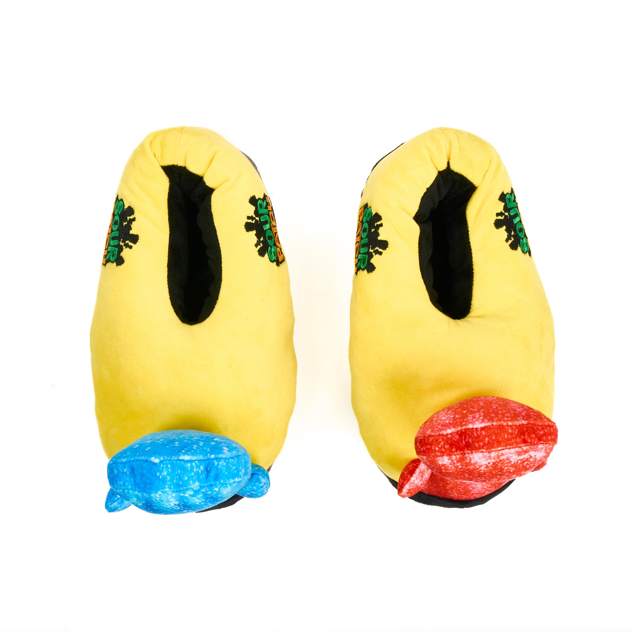 Sour Patch Kids Red & Blue 3D Slippers