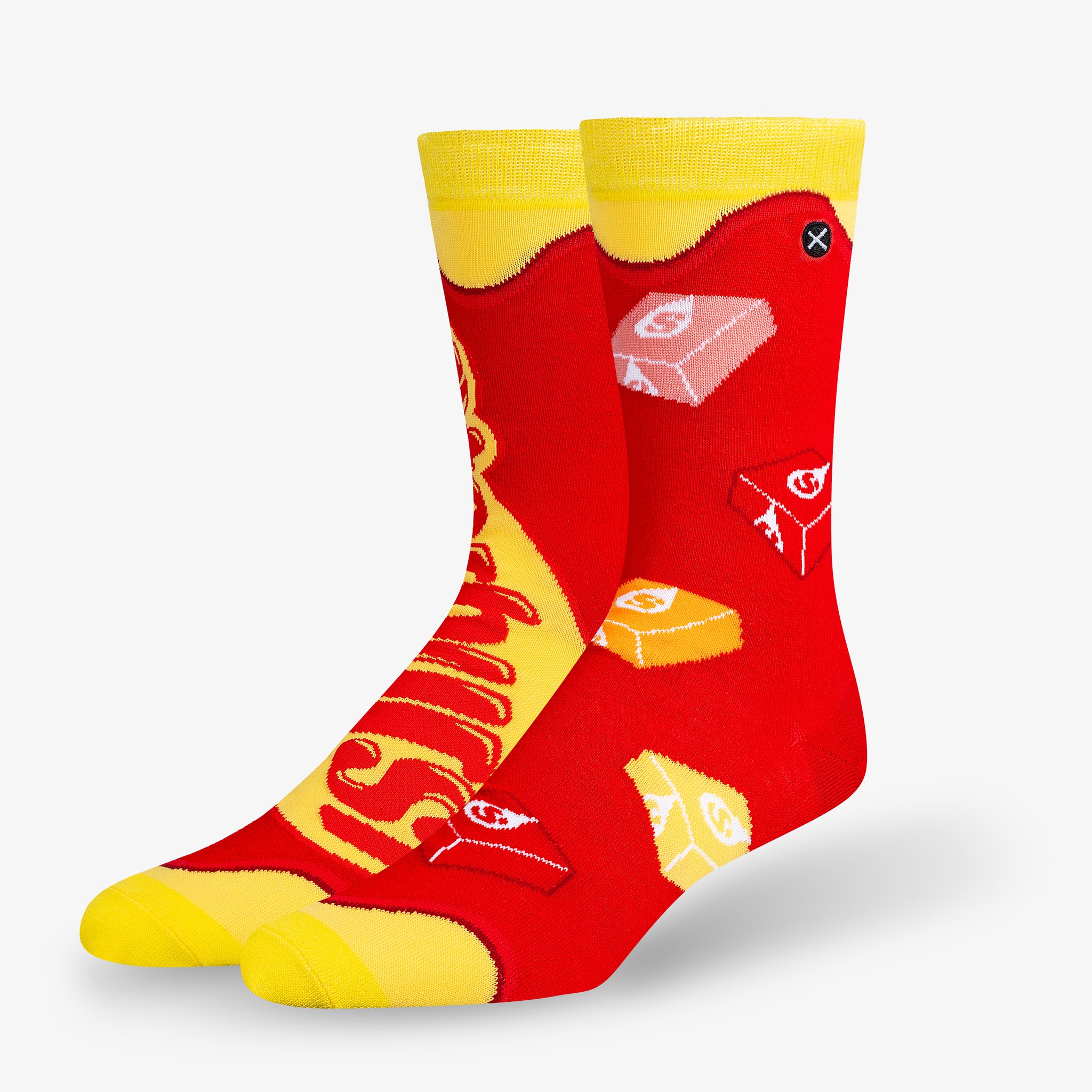 Starburst Split Men's Crew Socks