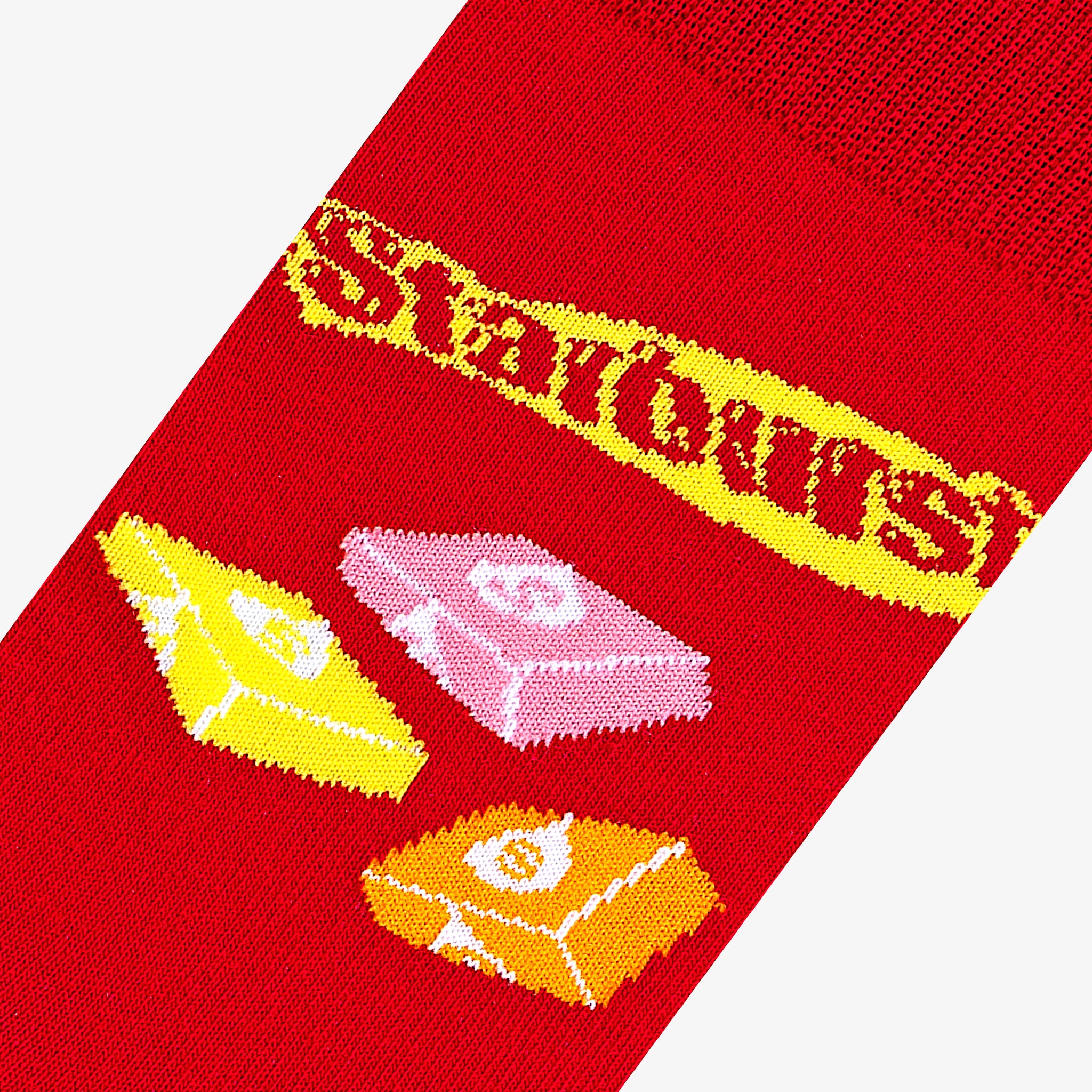 Starburst Juicy Red Men's Crew Socks